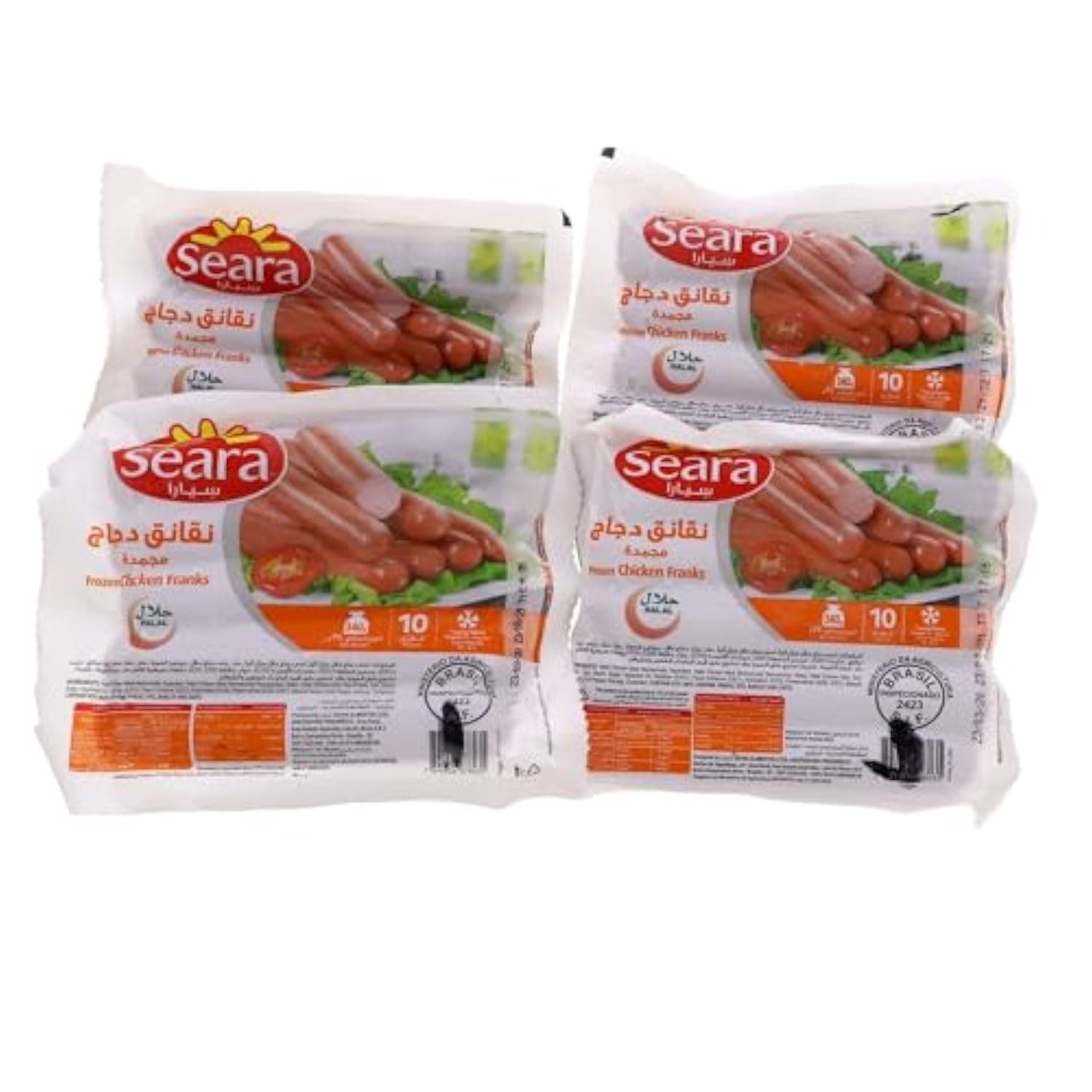 Seara Chicken Franks, 4 x 340 g