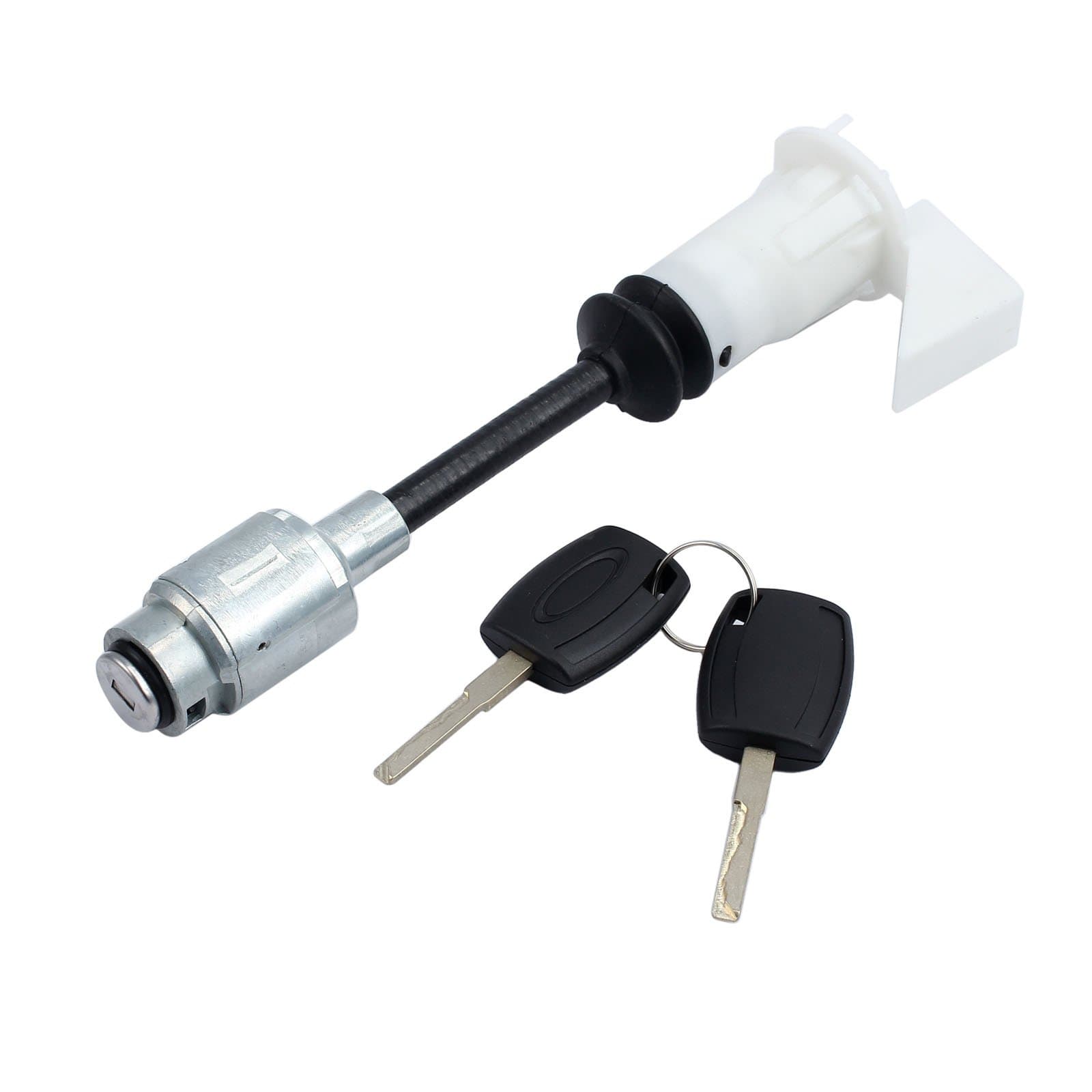 AUTOUTLET Bonnet Release Lock Latch Set for Ford Focus MK2 2004-2012 | Includes 2 Keys | Long Type Rod | Easy to Install | OE 1343577