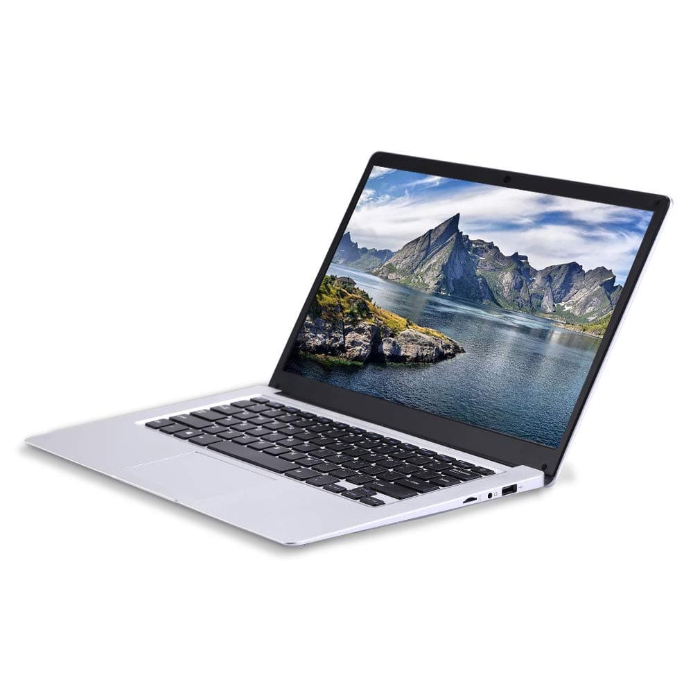 Laptop 13.3-inch (IPS display, 64-bit quad-core celeron j3455 processor, 6GB RAM, 128GB SSD,Windows 10 , USB 3.0, Dual Band Wifi, support 128GB Micro SD and 1TB SSD)Notebook computer