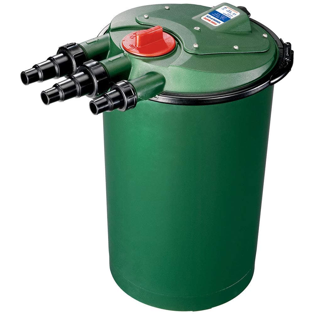 10000 PUV Pressurized UV & Bio Pond Filter - Powerclenz Automatic Cleaning System for Clear Water