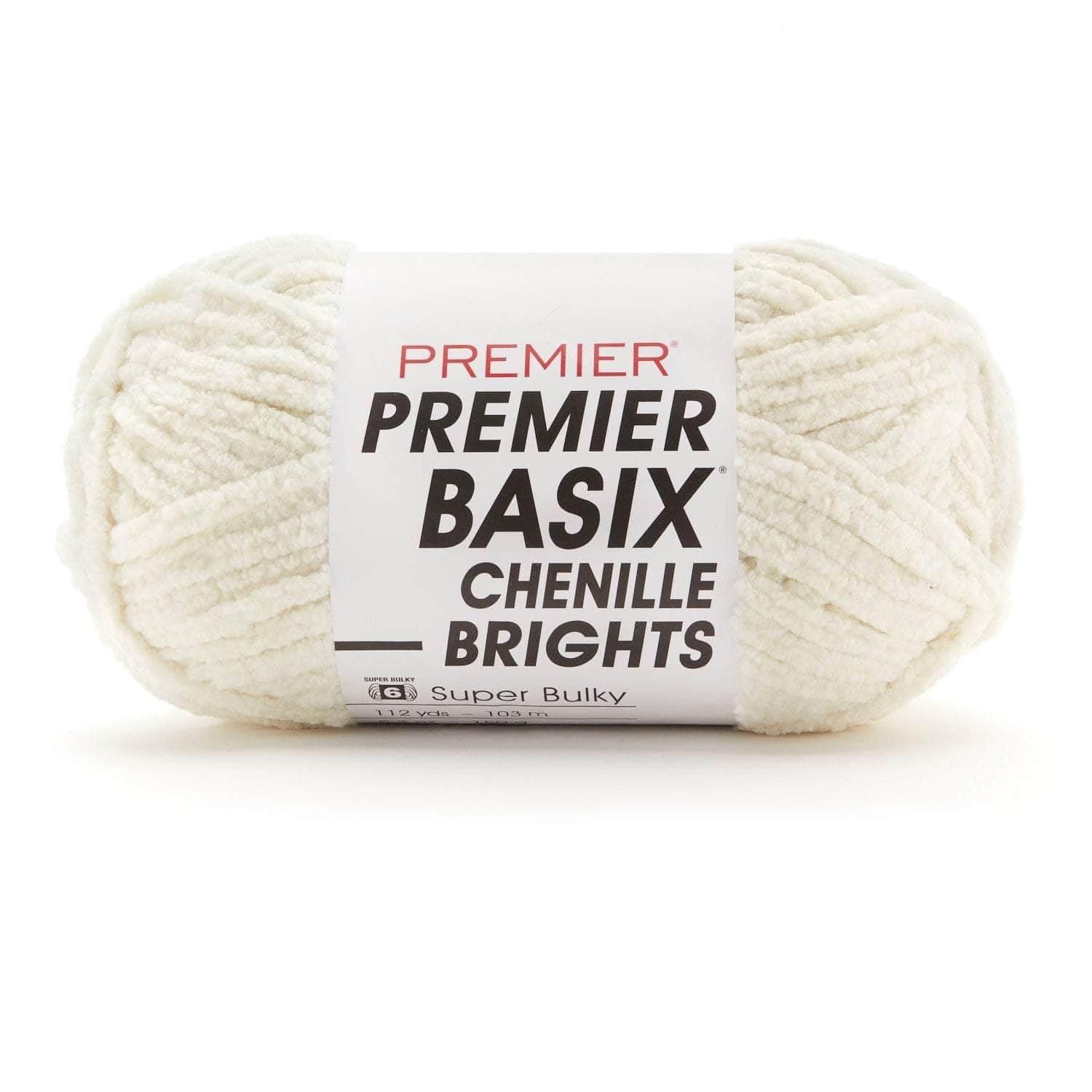 Basix® Chenille Brights 2126-02 Winter White