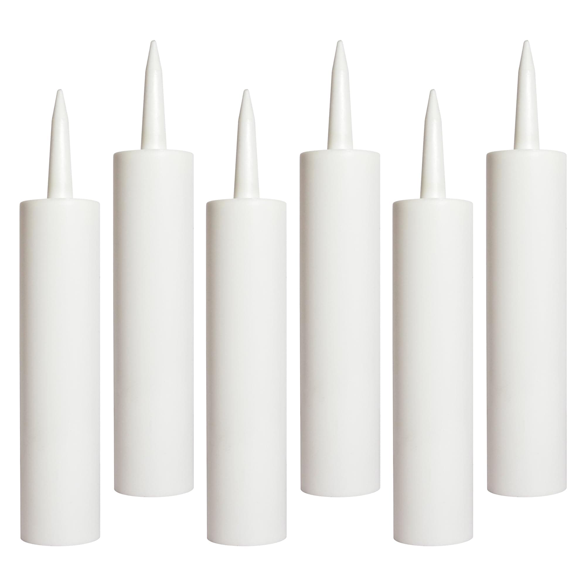 Red Devil 1010 300ML Empty Caulk Tube, 10 oz. Reusable Plastic Caulking Cartridge, 6 Pack