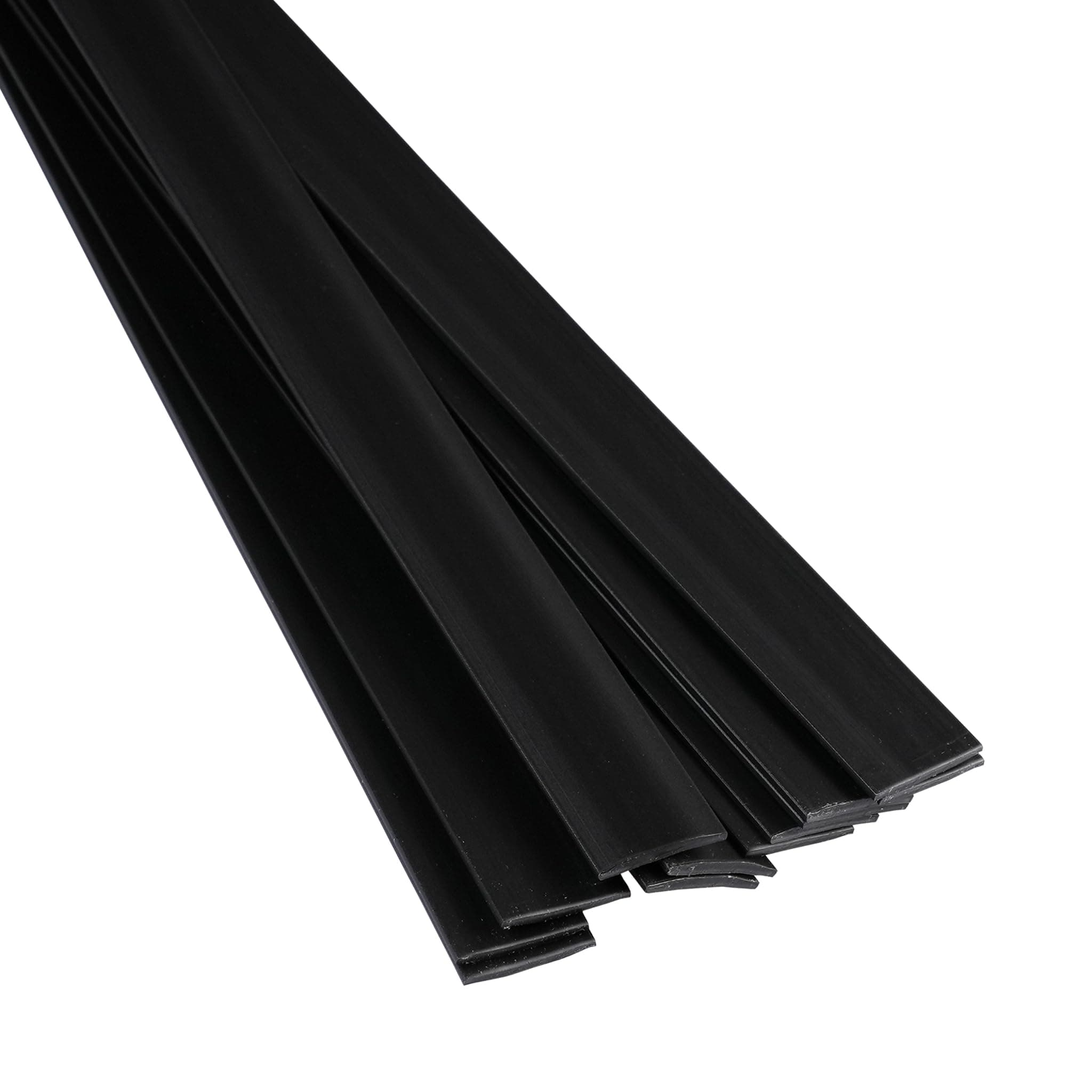 Polyvance Polypropylene (PP) Plastic Welding Rod, 5/8 in. x 1/16 in. Ribbon, 30 ft, Black. Made in USA