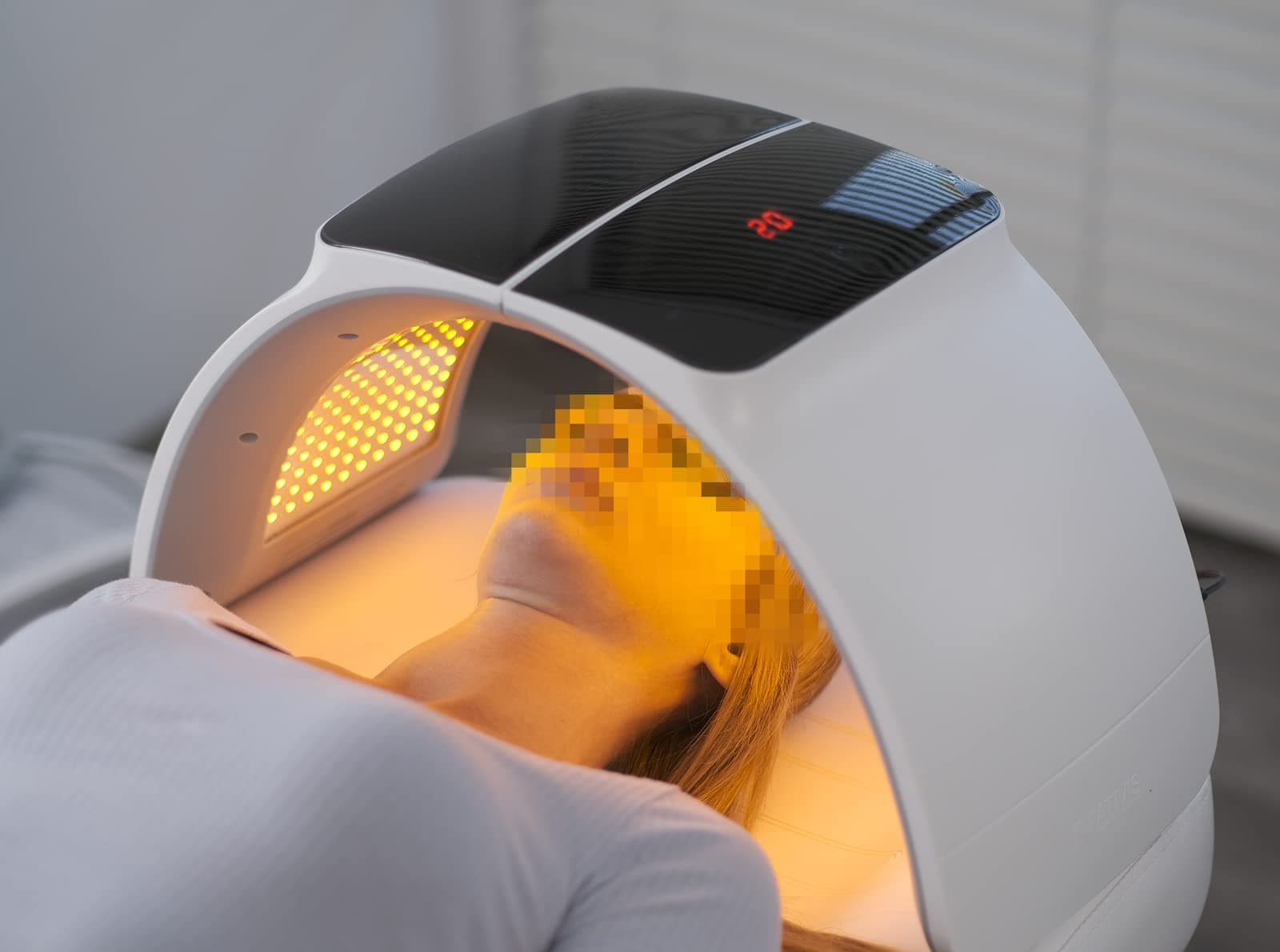 LED Therapy Light, LED Face Mask Skin R-e-j-uvenation PDT Photon Facial Skin Care Mask Skin T-i-ghtening Lamp SPA Face Device Beauty Salon Equipment A-nti-aging Remove Wrinkle