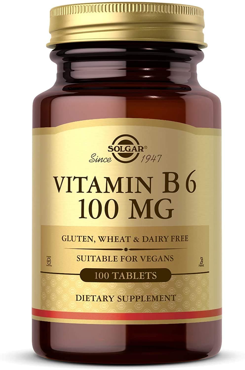Vitamin B6 (100mg, 100 Tablets)