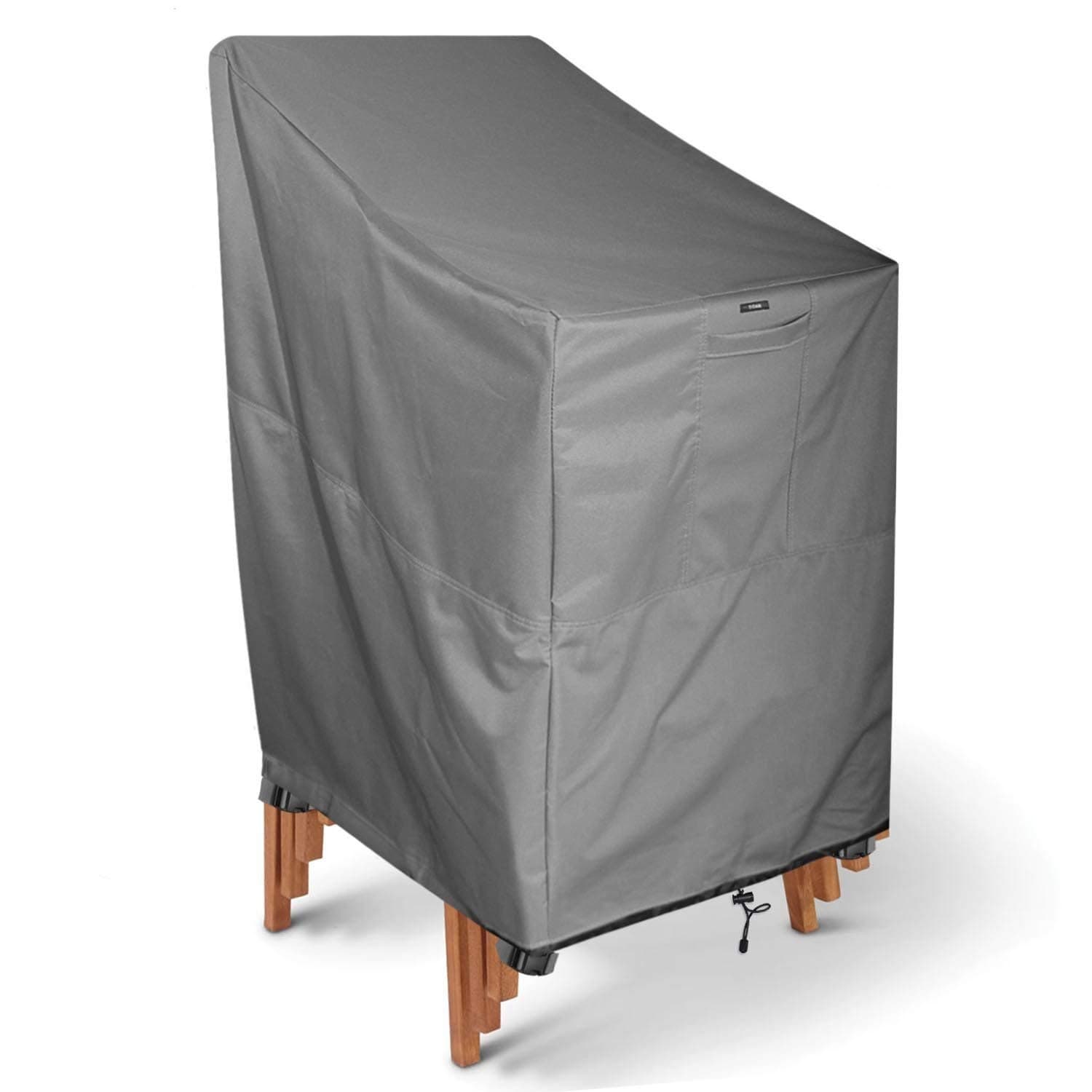KHOMO GEAROutdoor Stackable Stack Chair Cover, Grey