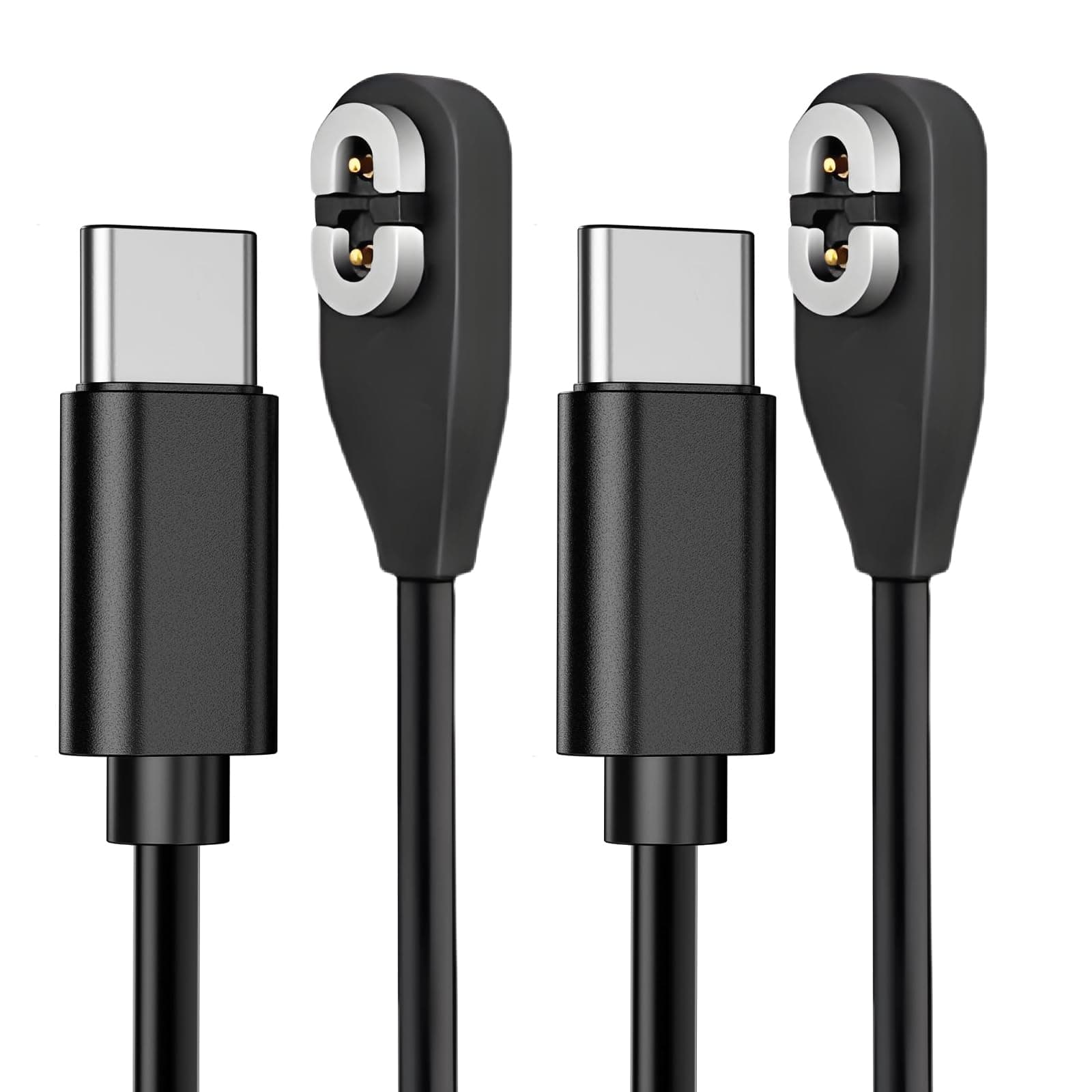 Shokz Charger USB C Cable [2-Pack, 3.3ft] USB Type C to Shokz Magnetic Charging Cord Compatible with Aftershokz Aeropex, Shokz OpenRun Pro/Air/Mini, OpenComm 2, Openswim Pro