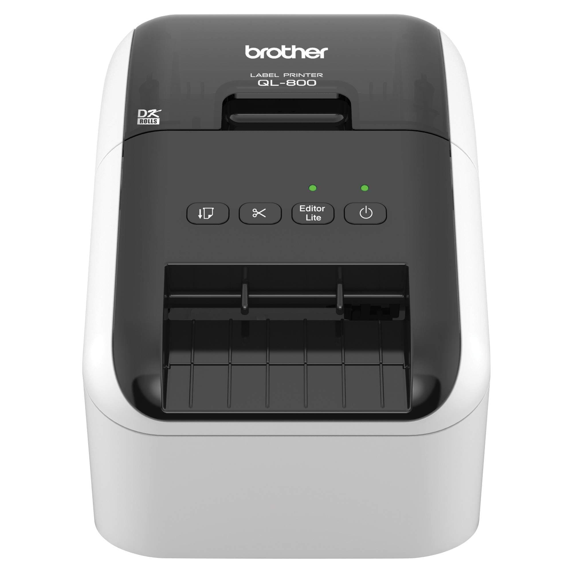 Brother QL-800 Label Printer (White and Black)
