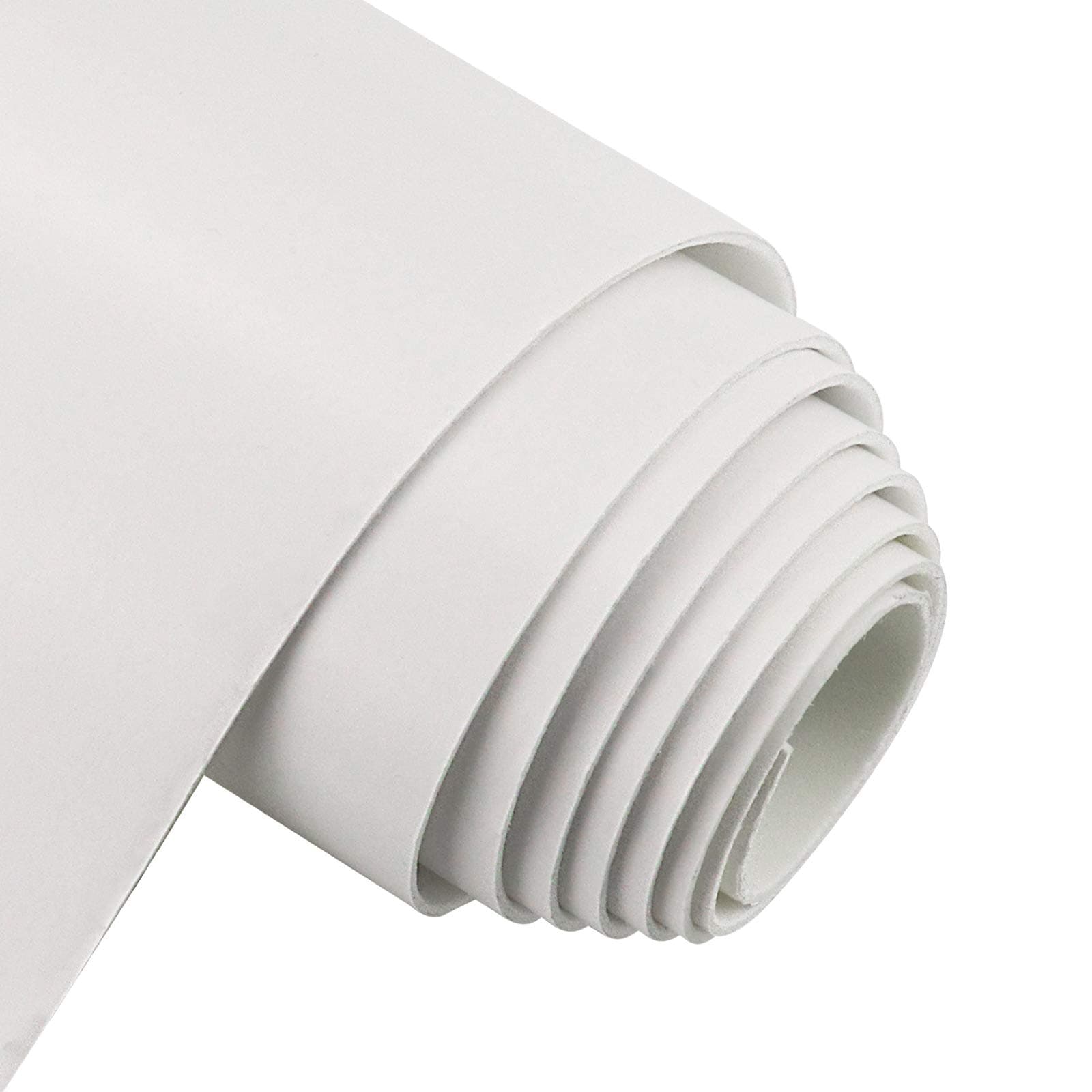 Storystore Foam Insulation Neoprene Sheets with Adhesive,Multi-Function Soundproof Large Marine Closed Cell Neoprene Rubber Roll (W：12 Inch T:1/16 Inch L:59 Inch,White)