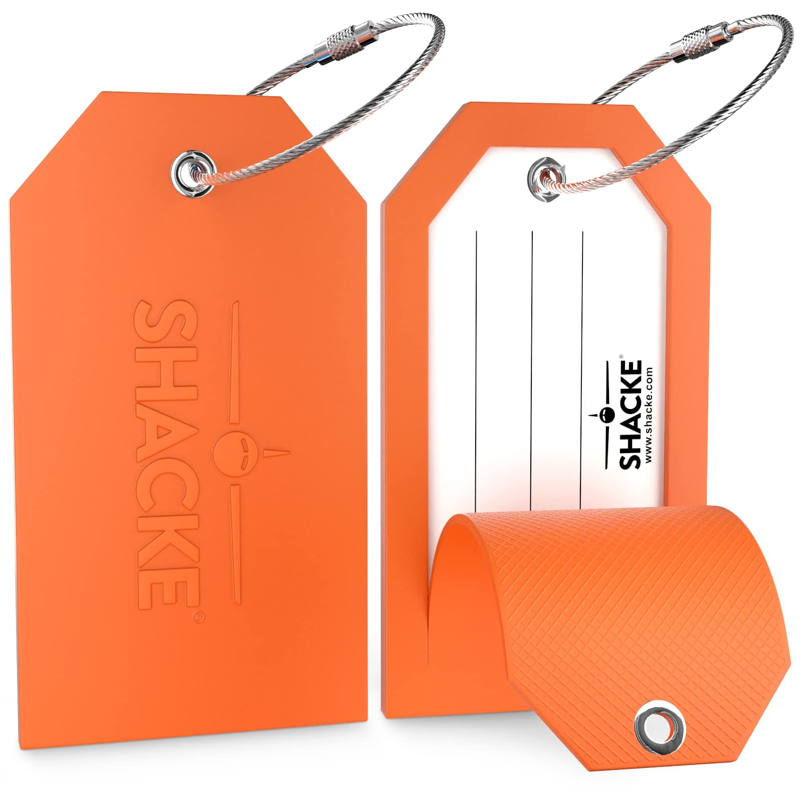 Orange Luggage Tag (2 pcs)