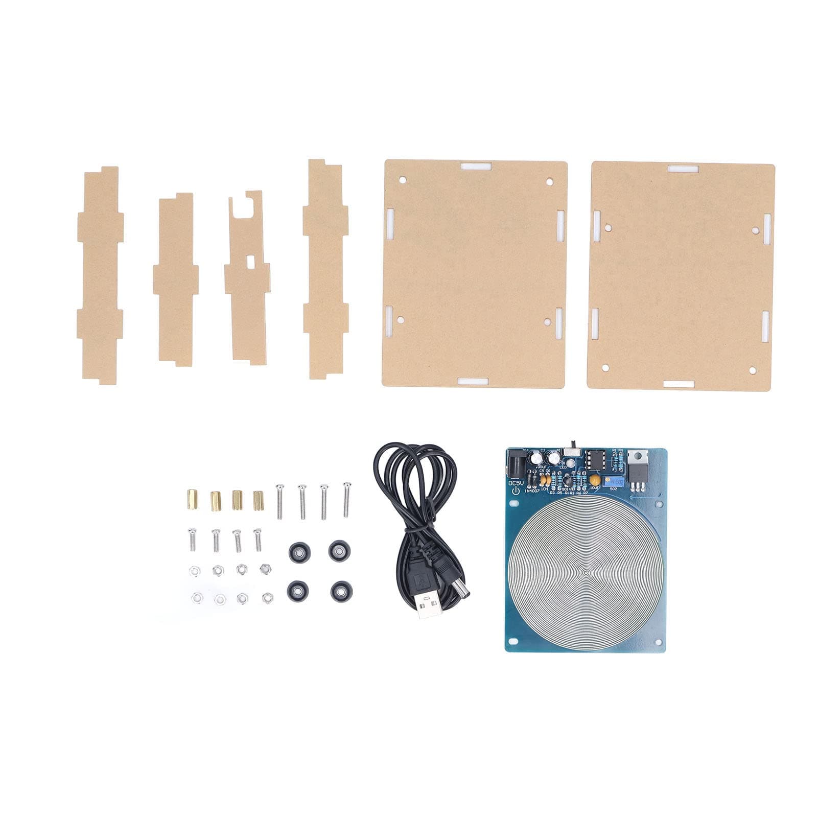 Schumann Wave Ultra Low Frequency Generator 7.83Hz Pulse Generator Audio Resonator 5V 0.5A for Improving Sleep