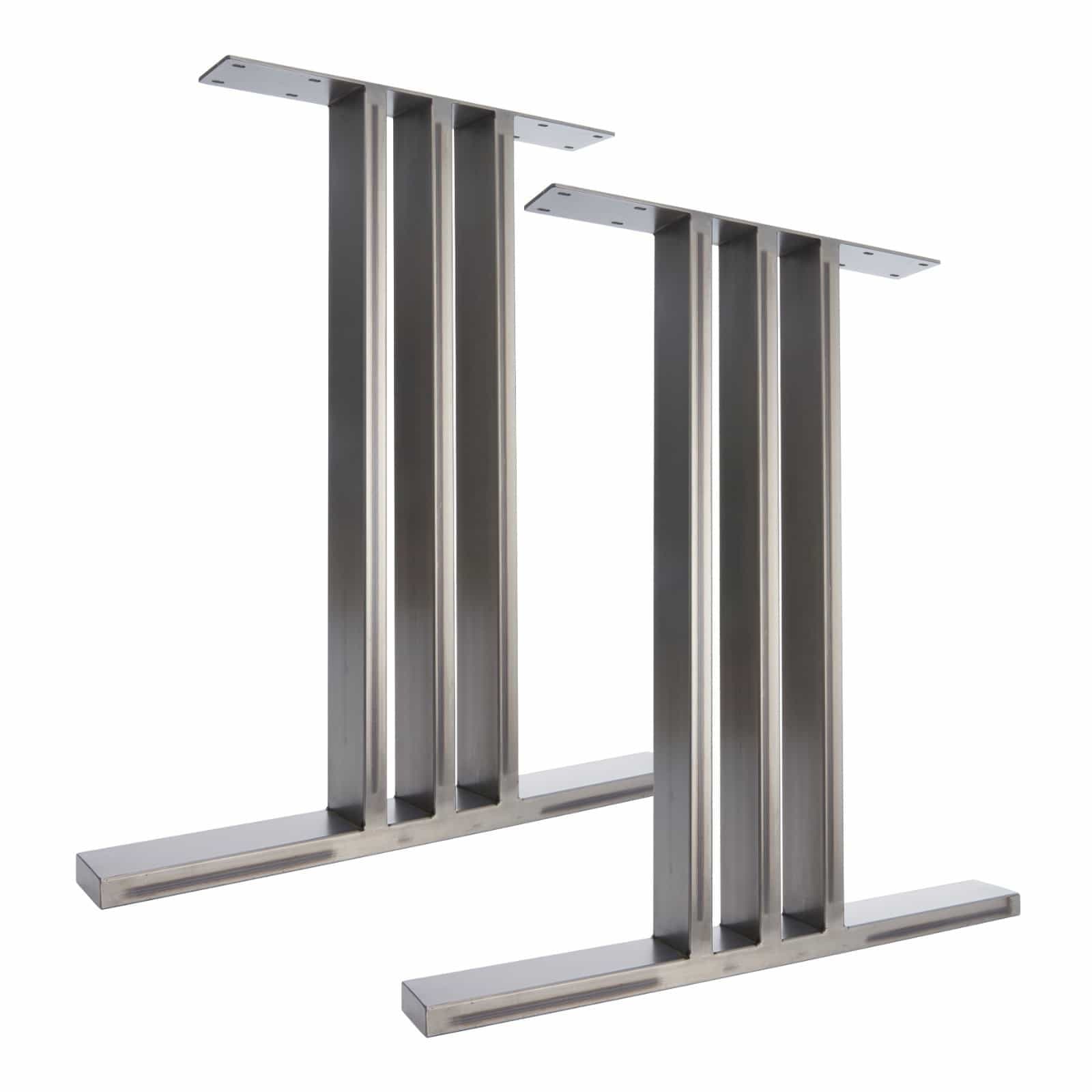 2 x Steel Table/Desk/Bench Replacement Table Legs - The I-Beam Design