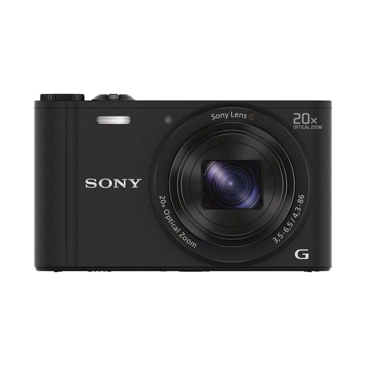 DSCWX350 18 MP Digital Camera (Black)