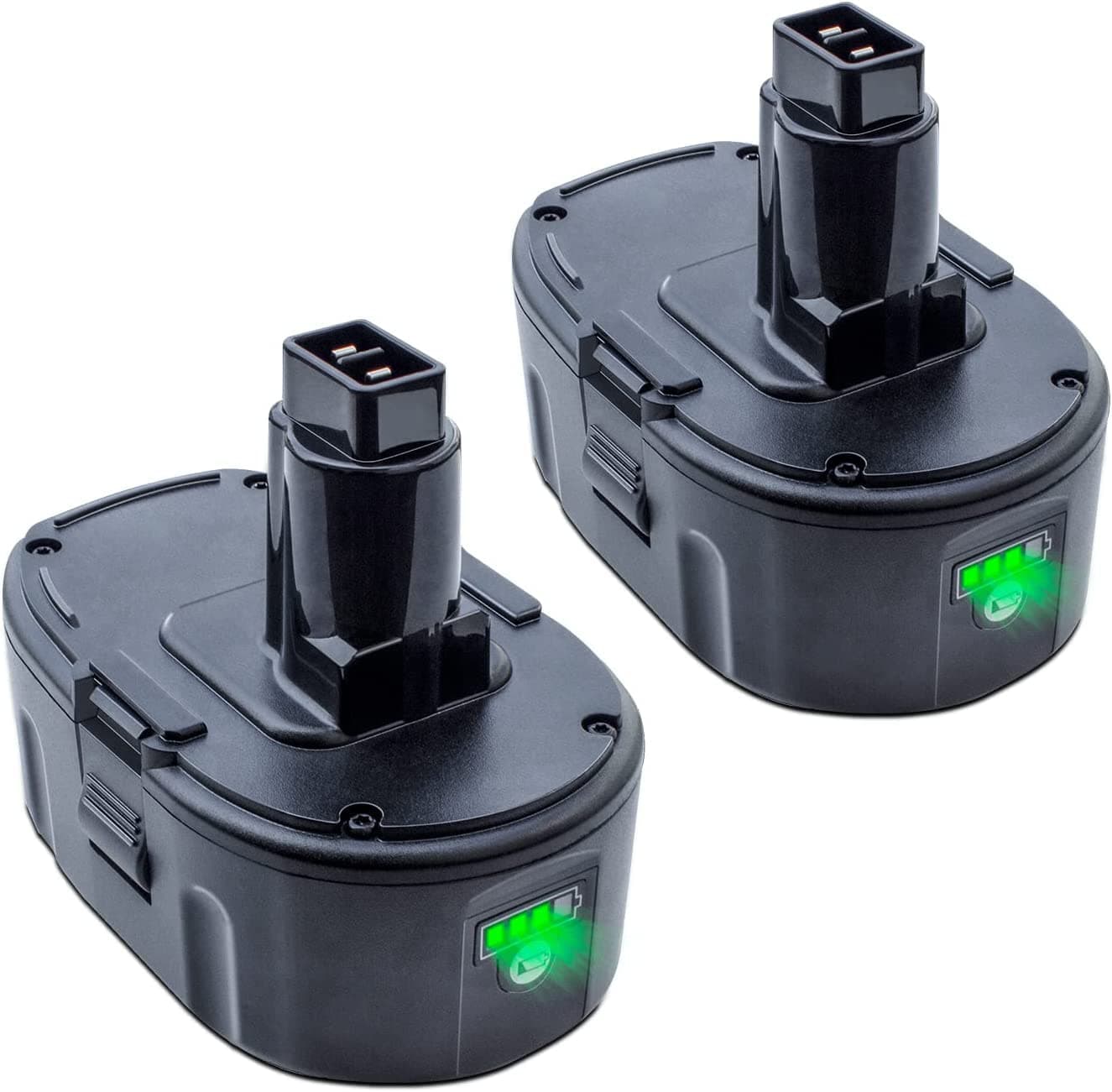 2Pack 7.0A Lithium-Ion Battery Replacement for Dewalt 18V XRP Ni-Cad DC9096 DC9098 DC9099 DE9039 DE9095 DE9096 DE9098 DW9095 DW9096 DW9098 DE9503 DC9182 18V XRP Batteries