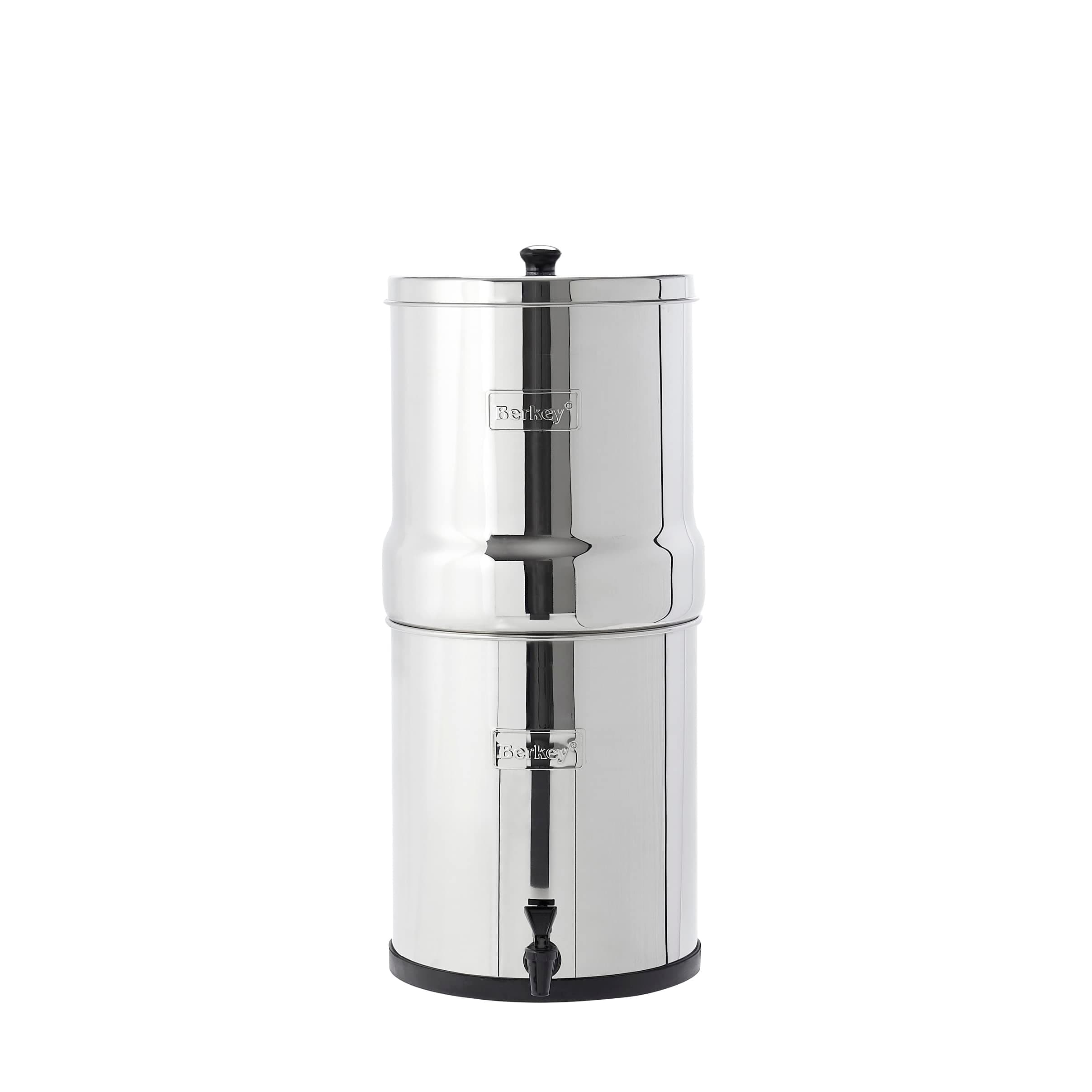 Berkey Large Gravity Water Filter with 2 Black Berkey Water Filter Elements