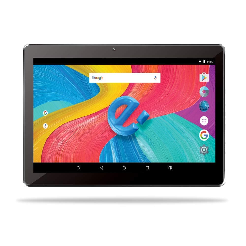 eSTAR GRAND 10-Inch Tablet-PC - (Black) (Intel Atom MT8735, 4X Cortex-A53 Processor, 1 GB RAM, 8 GB HDD, Mali 450 MP1 Graphics, Android 7.0)