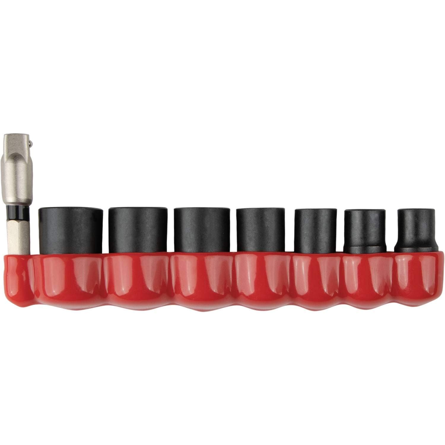 E-01694 Impact XPS® 8 Pc. 1/4" Drive 6-Point Metric Impact Socket Set w/Standard Socket Adapter