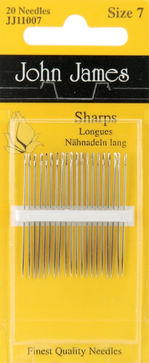 John James Sharps Hand Needles - Size 7 20/Pkg