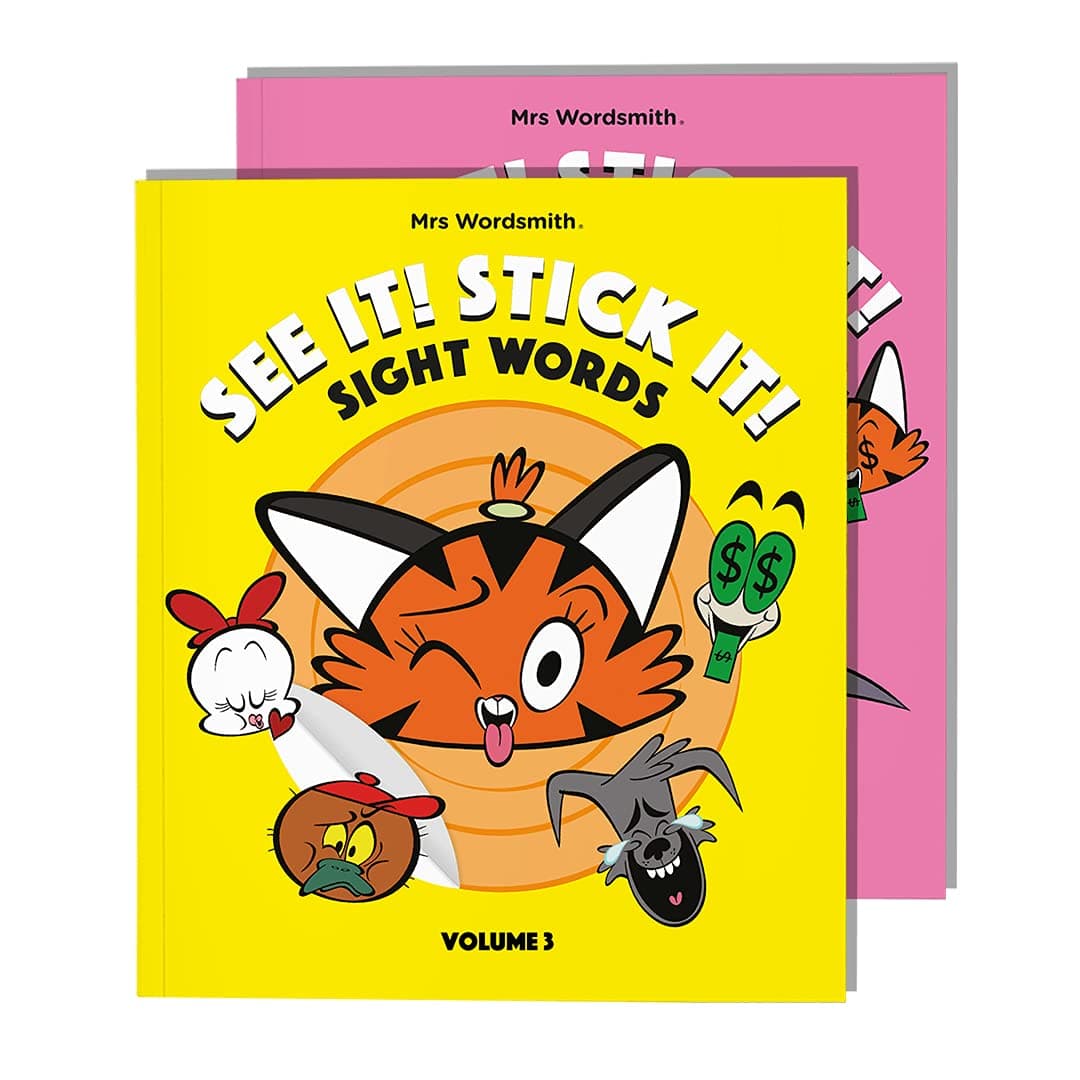 - Volume 3&4 (See it! Stick it! : Sight Words - Bundle)