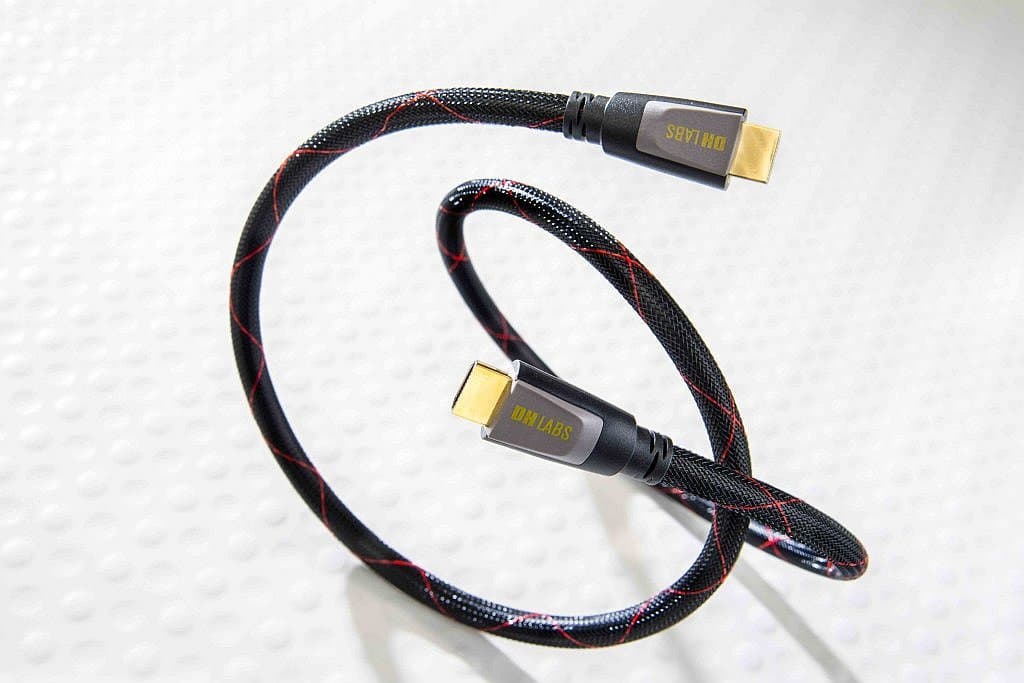 HDMI 2.0 Silver Digital Video Cable 0.5 Meter by Silversonic