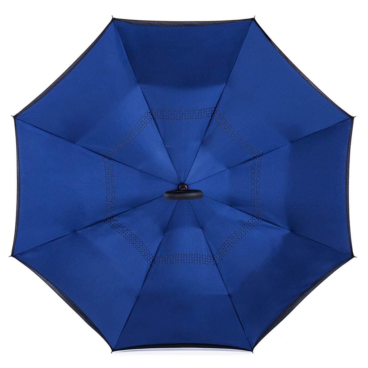 Newsight Reverse Umbrella, Double Layer Inverted Umbrella Upside Down, Self Stand, C Shape Handle, Inverse Inside Out Folding for Car, Windproof, Waterproof, Sun Protective, Outdoor Umbrella