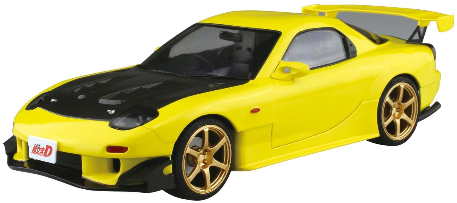 Initial D: Takahashi Keisuke FD3S RX-7 Project D 1:24 Scale Model Kit