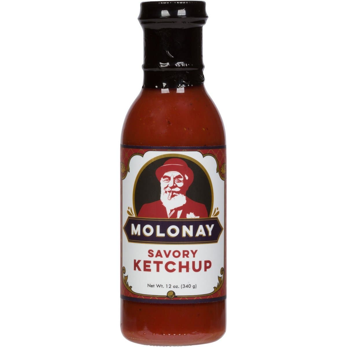 Molonay Savory Ketchup, 12 oz.