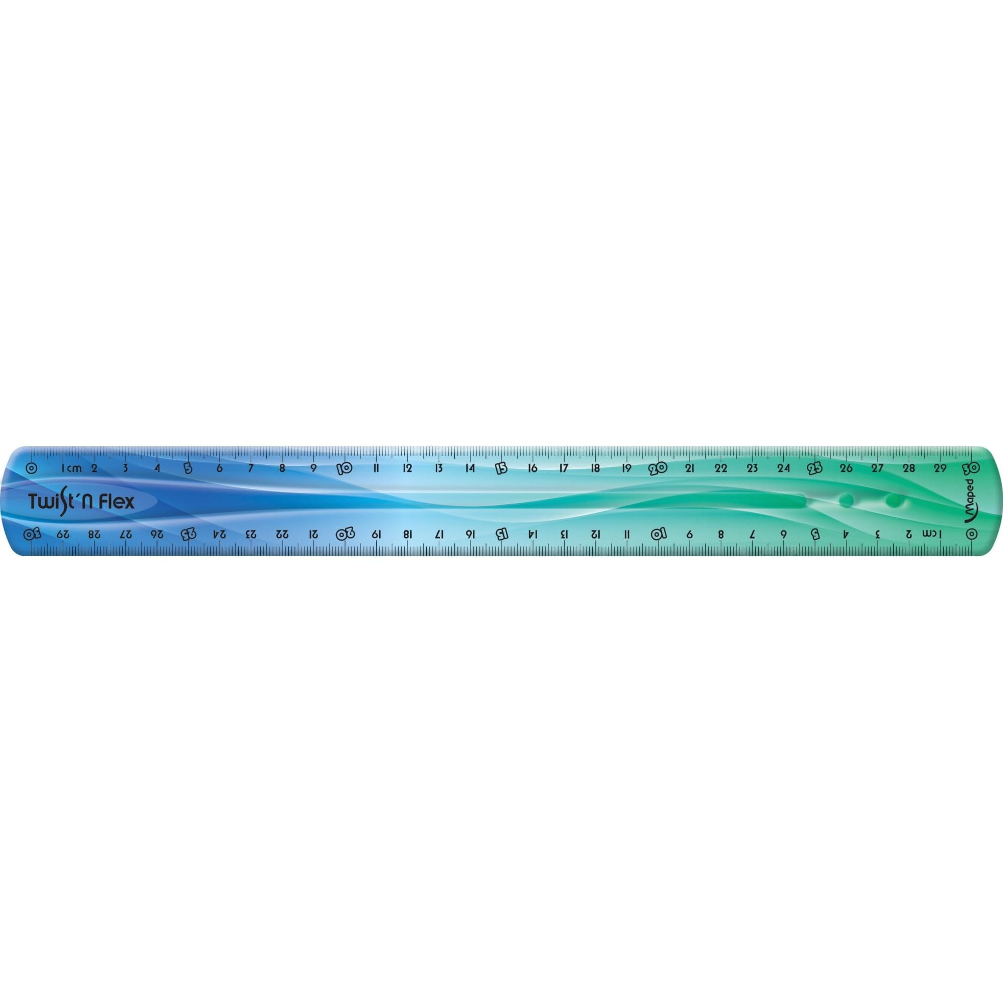 Twist and Flex Décor 30cm Ruler (Assorted Colours)