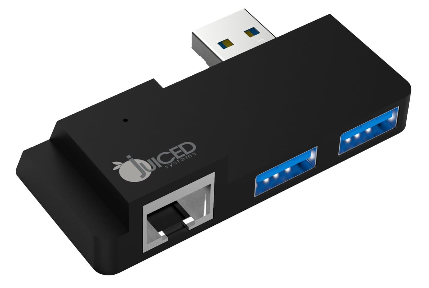 Juiced Systems Surface Pro 4 | 5 |6 -Multifunction Adapter - Designed for Surface Pro 4 | 5 | 6-2X USB 3.0 Ports | Ethernet Port