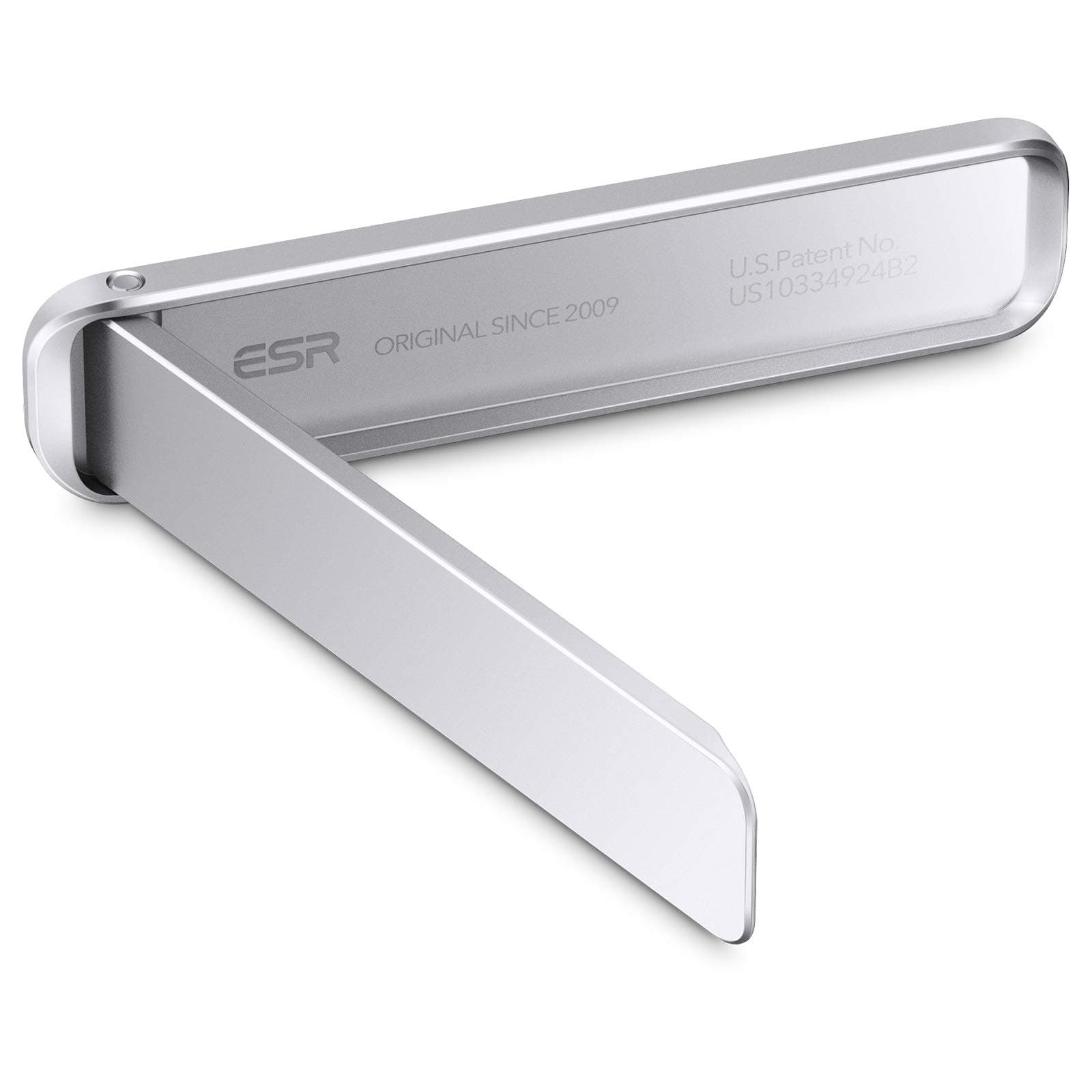 Boost Phone Kickstand, Vertical and Horizontal Stand, Adjustable Angle, Compatible with iPhone 17e Air 17 Pro Max 16e 16 15 14 13 12 Samsung Galaxy and More, Silver