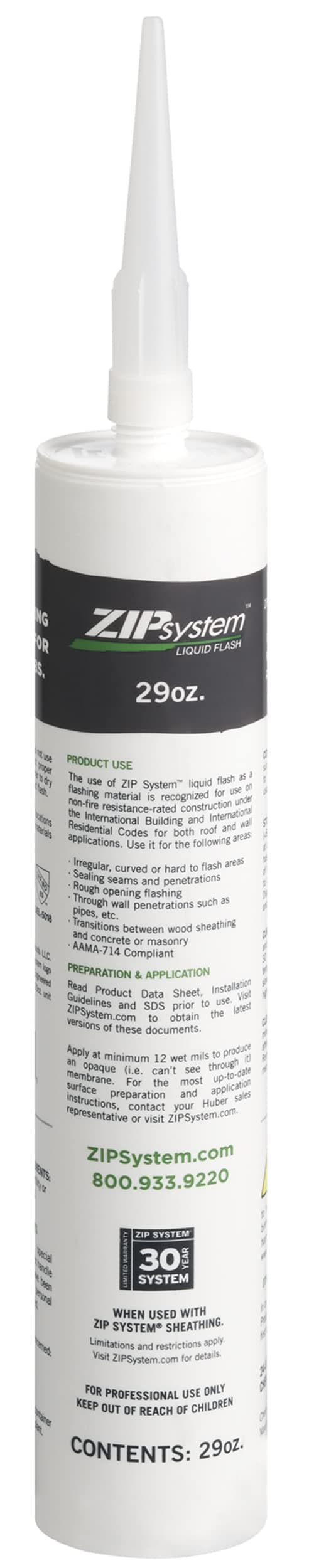- ZIP System Liquid Flash | 29 oz. Cartridge | Weather-Resistant | Flashing Sealant (29oz Cartridge)