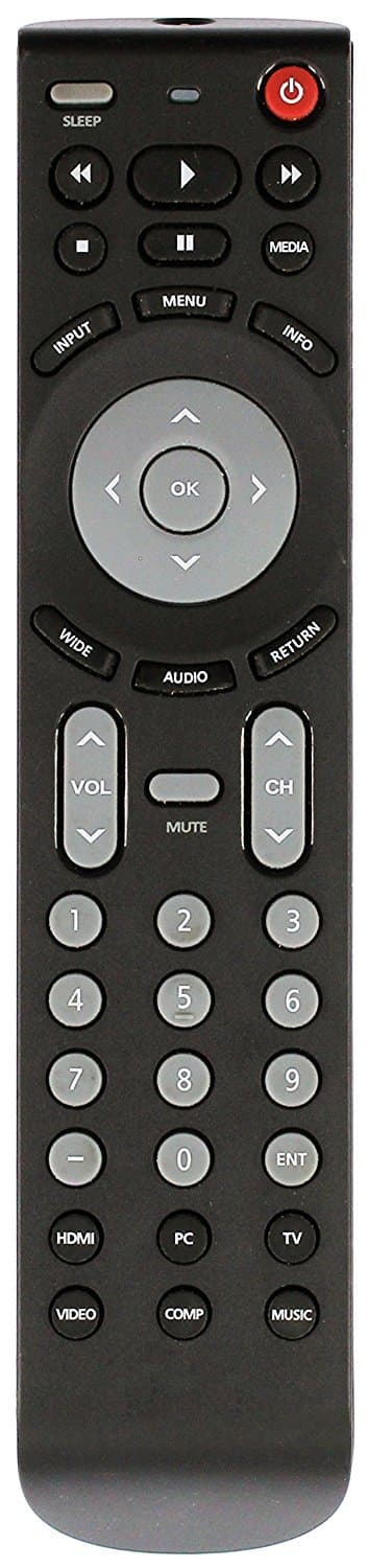 Smartby Remote Control Compatible with JVC RMT-JR01 Replacement for JVC TV EM28T EM32T JLC32BC3000 JLC42BC3002 JLC47BC3000 and More