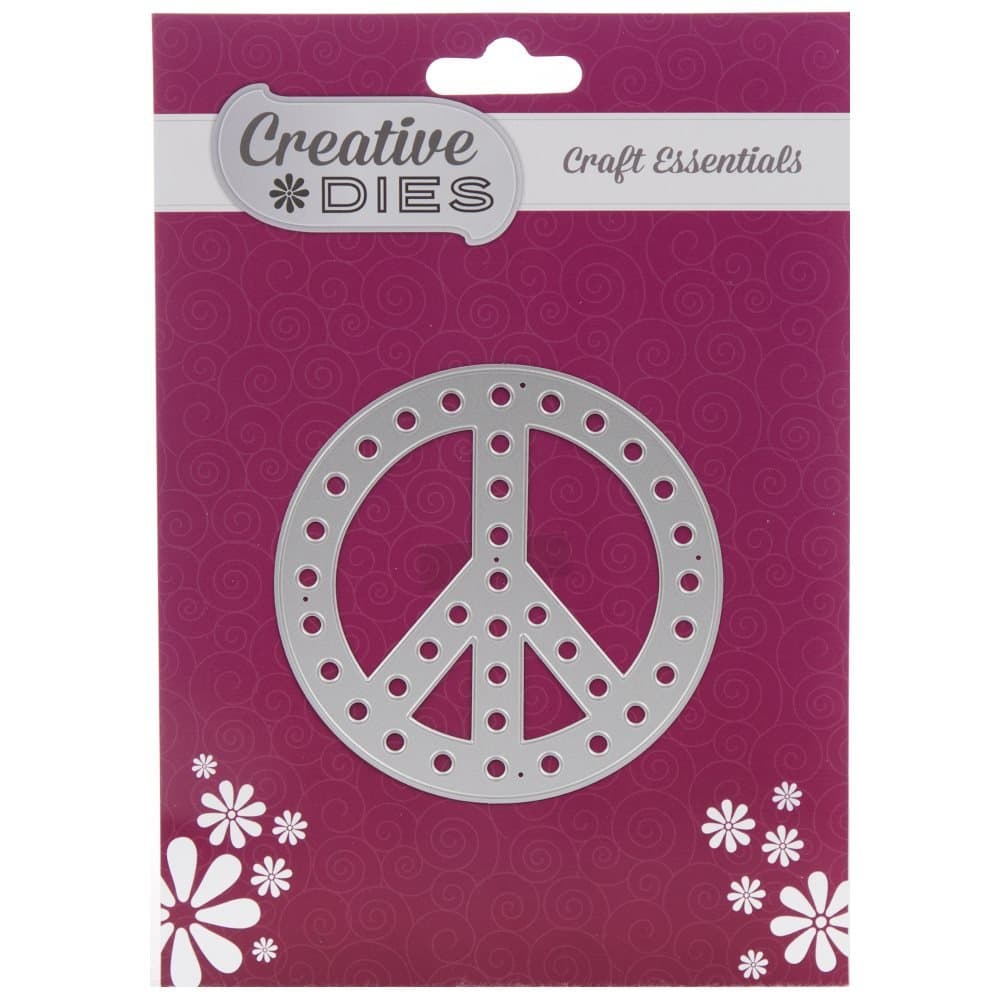 Creative Dies Die Marquee Peace Sign