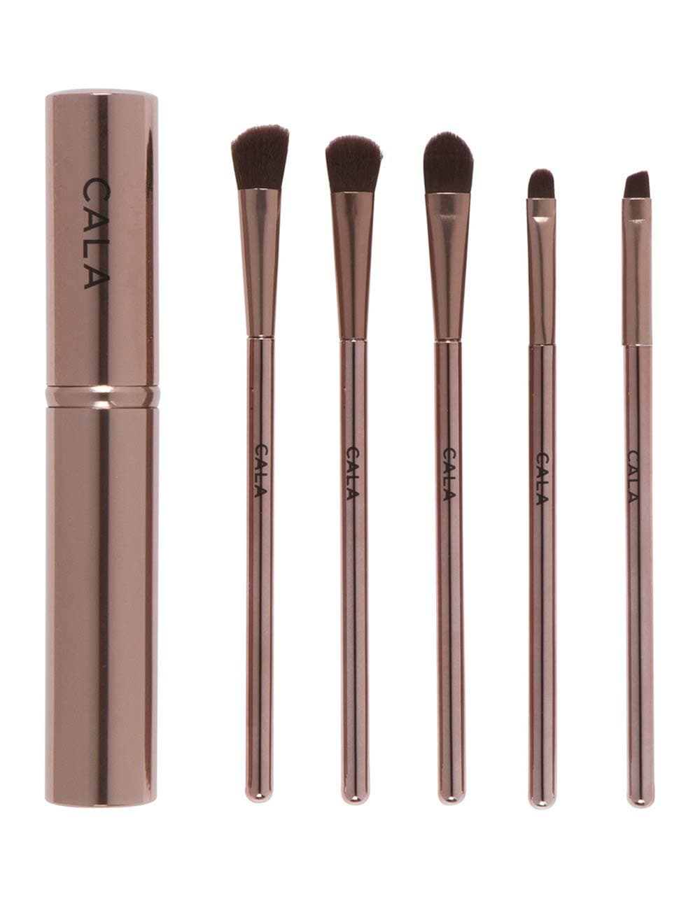 CalaRose gold essential eye brush set 5 count, 5 Count