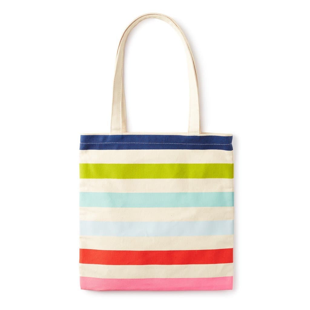 Canvas Tote Bag with Interior Pocket