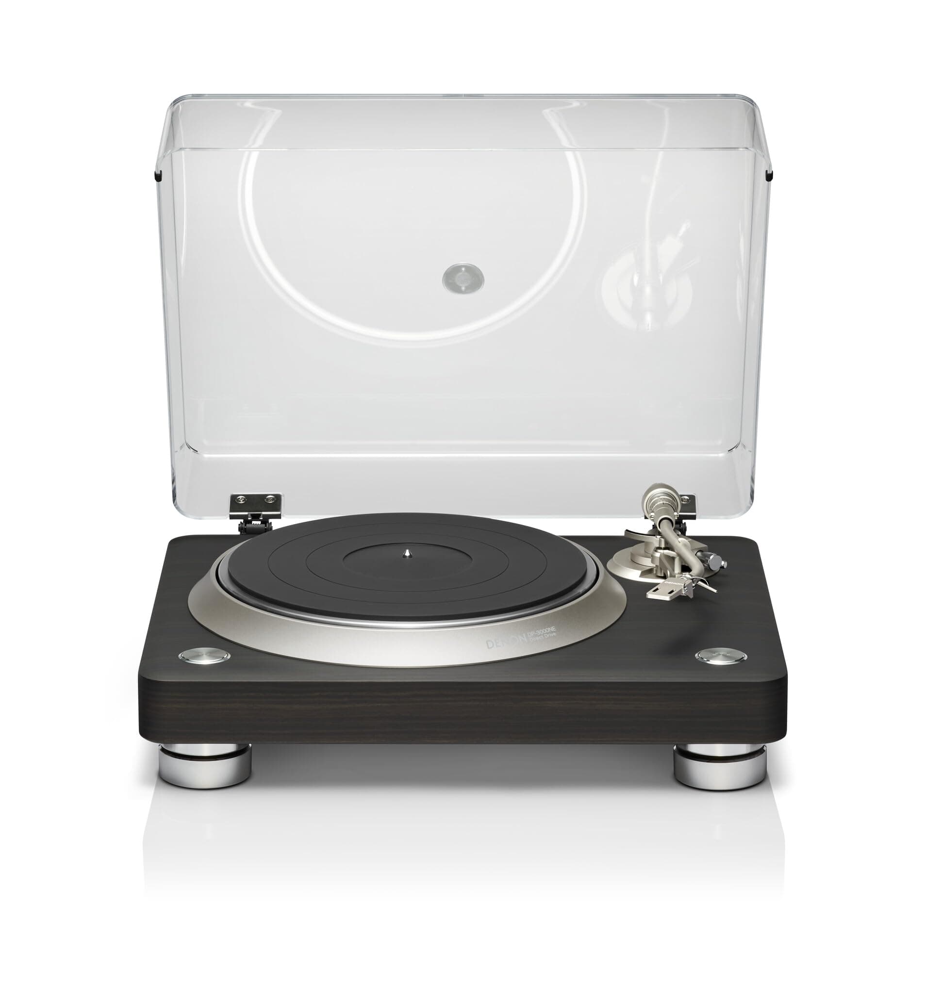 Denon DP-3000NE Fully Automatic Analog Turntable & Vinyl Record Player with Built-in Phono Equalizer | Turntables for Vinyl Records | Unique S-Shaped Tonearm Design | Hologram Vibration Analysis
