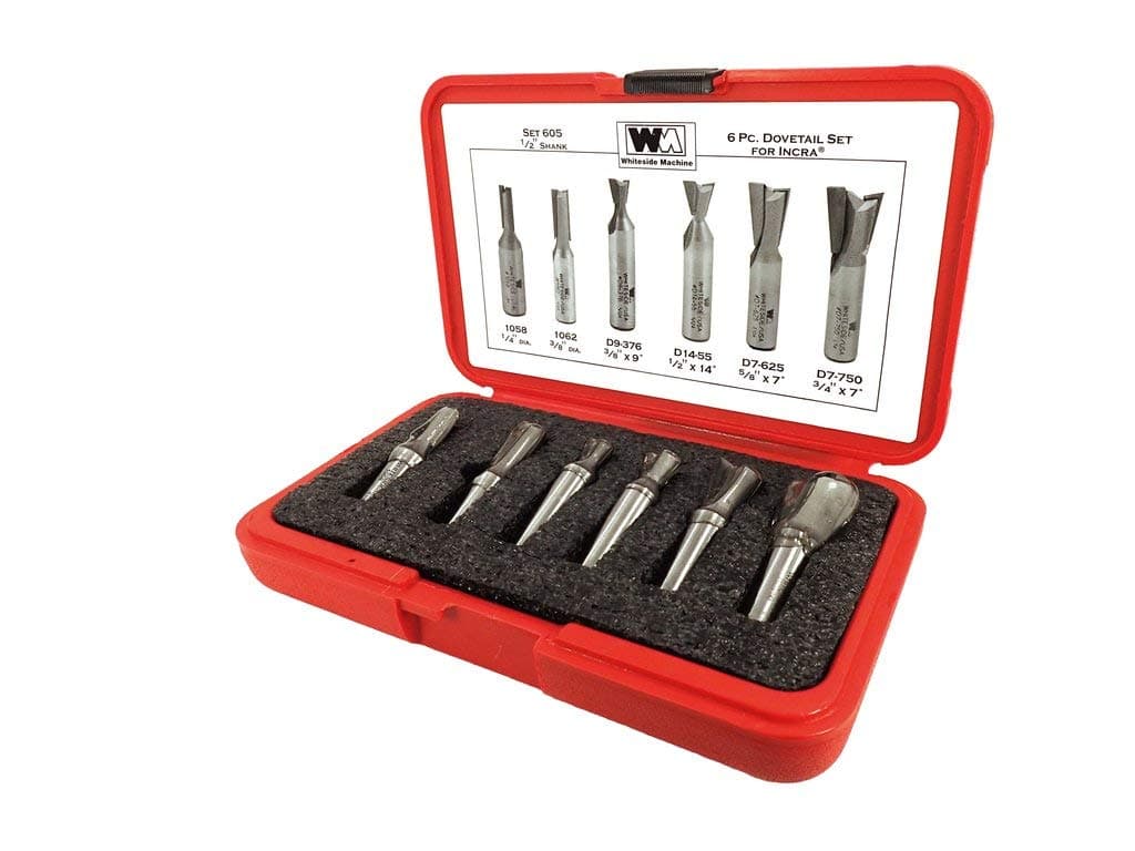 605 Incra Set with 1/2-Inch Shank by Whiteside Router Bits