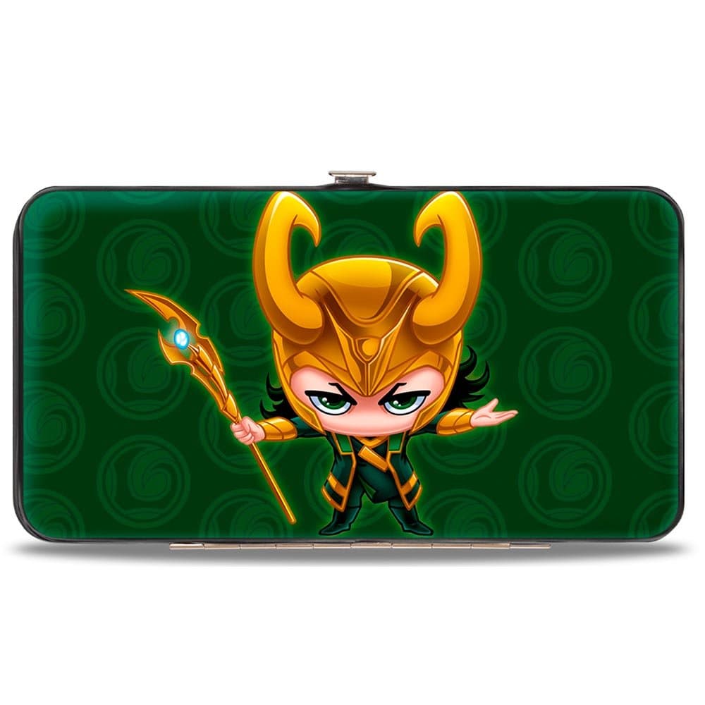 Buckle Down Women's Hinge Wallet-Thor Loki