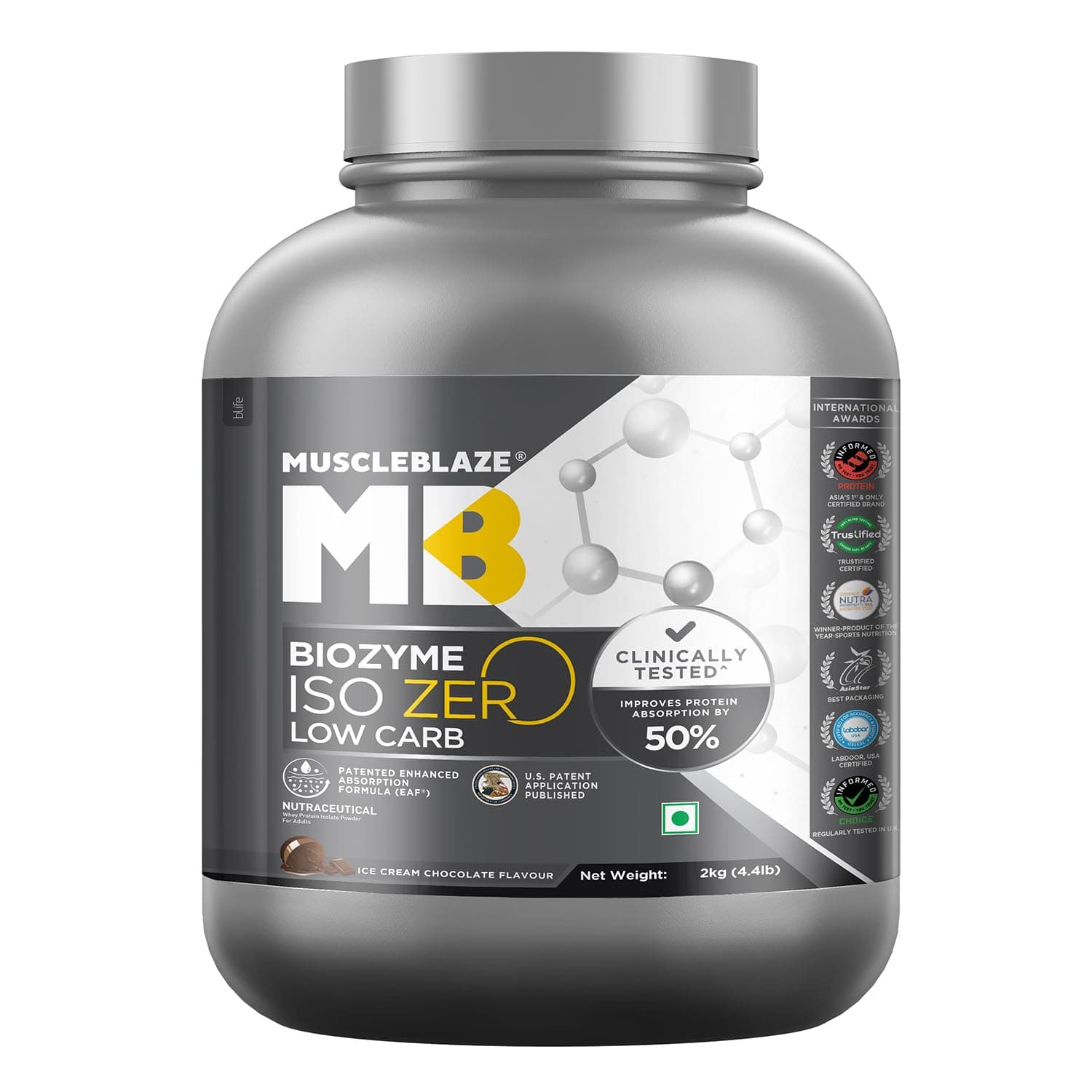 MuscleBlaze Biozyme Iso-Zero