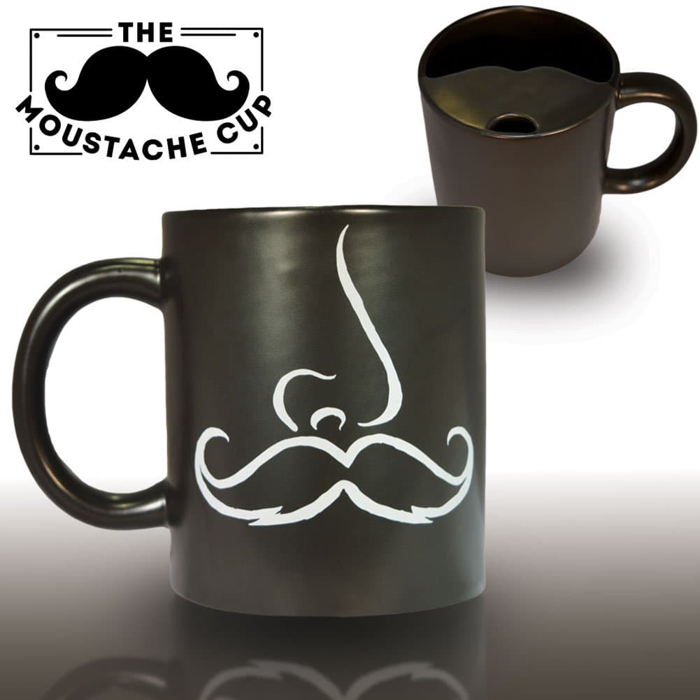 Moustache Guard Mug | Moustache Cup | Moustache/Beard Guard/ Protector