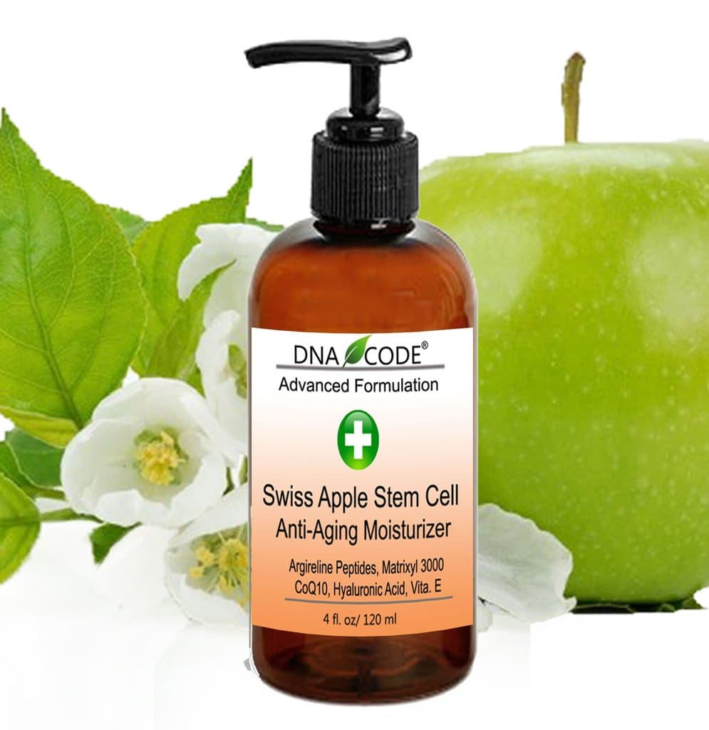 DNA Code®- Swiss Apple Stem Cell moisturizer w/Argireline, Matrixyl 3000, Hyaluronic Acid, CoQ10