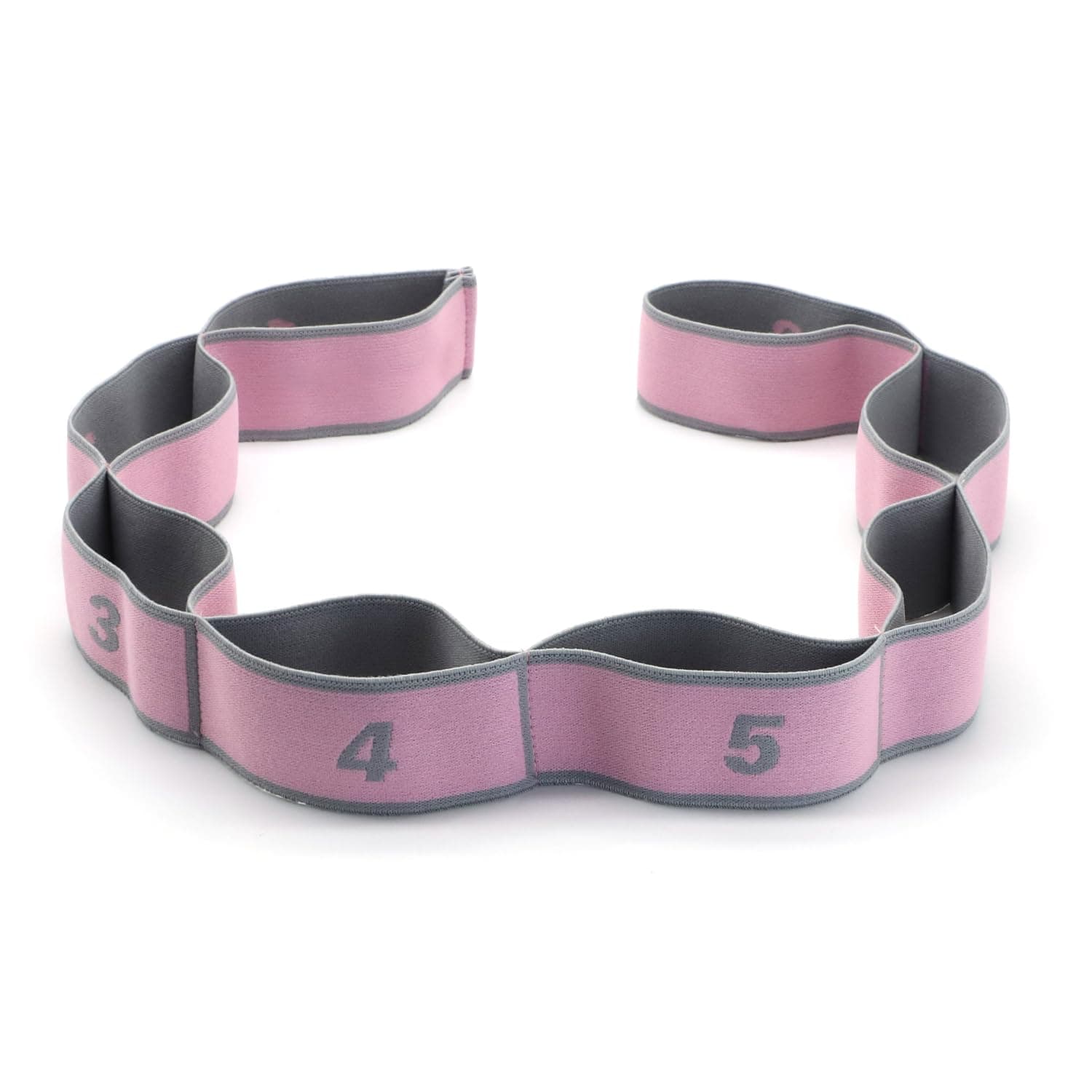 8-loop Stretch Assist Strap,Kids Stretch Strap Latin Dance Resistance Bands for Dancers Kids Digital Stretch Bands Pilates Yoga Fitness Training Elastic Dance Bands A4LSD