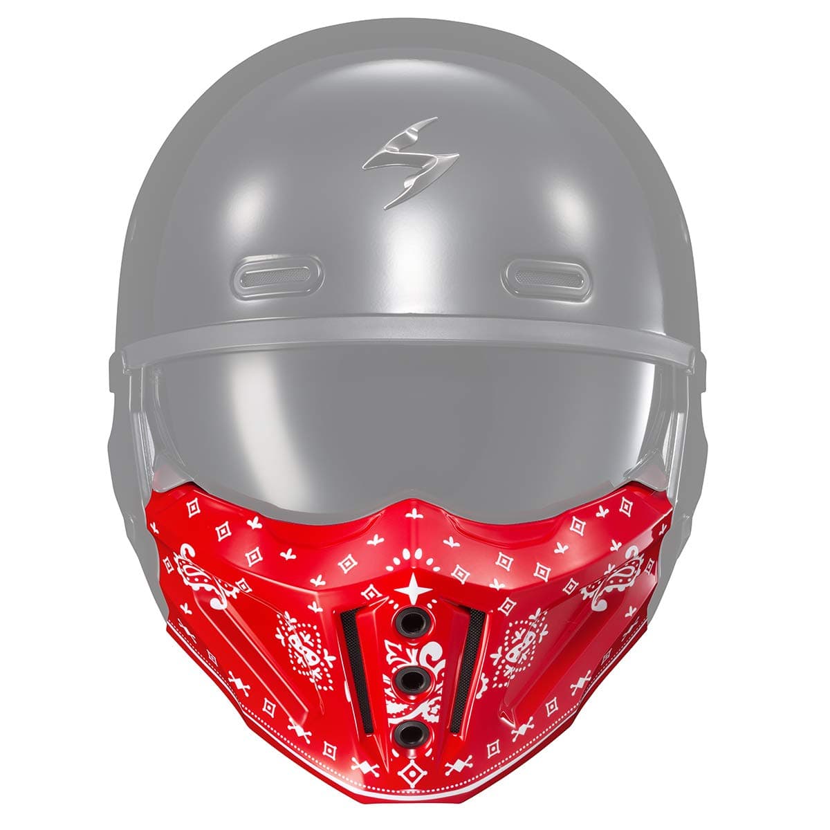 ScorpionEXO Covert X Optional Replacement DOT Approved Chin Cover for Covert X Helmets