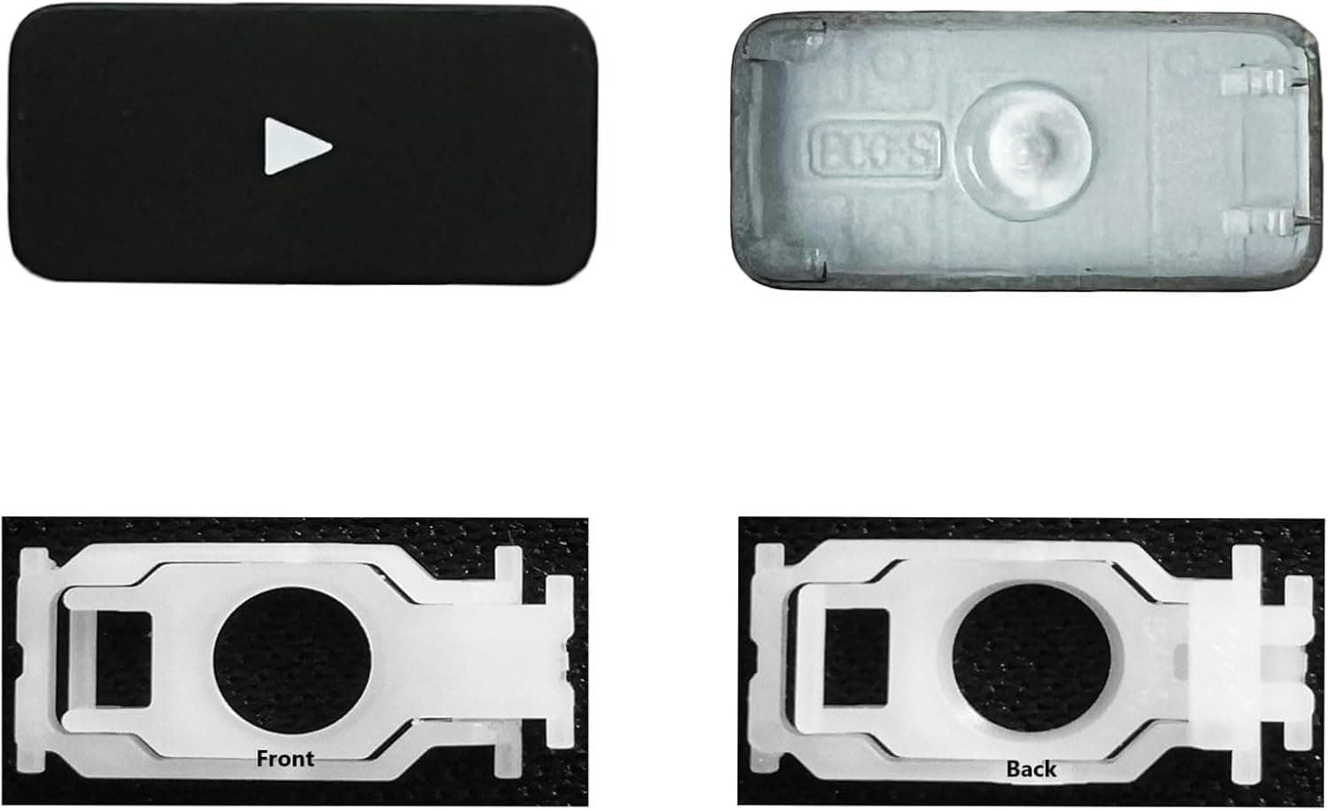 Replacement Right Arrow Keycap Key Scissor Clip Hinge for MacBook Air/Pro M3 M4 M5 A2941 A3113 A3114 A3420 A3421 A3448 A3449 A2779 A2780 A2992 A3185 A3401 A3403 A3112 A3186 A3434 A3428 A3429 2022-2026