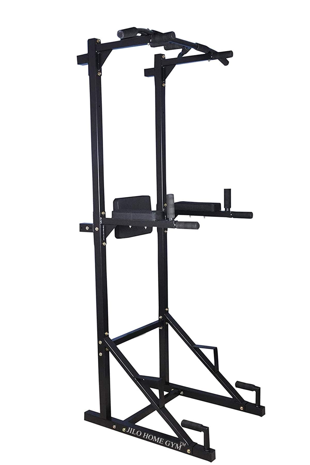Steel Free Standing , Parallel Pull Up Bar Bar, Dips Station and Push Up Bar (Black)