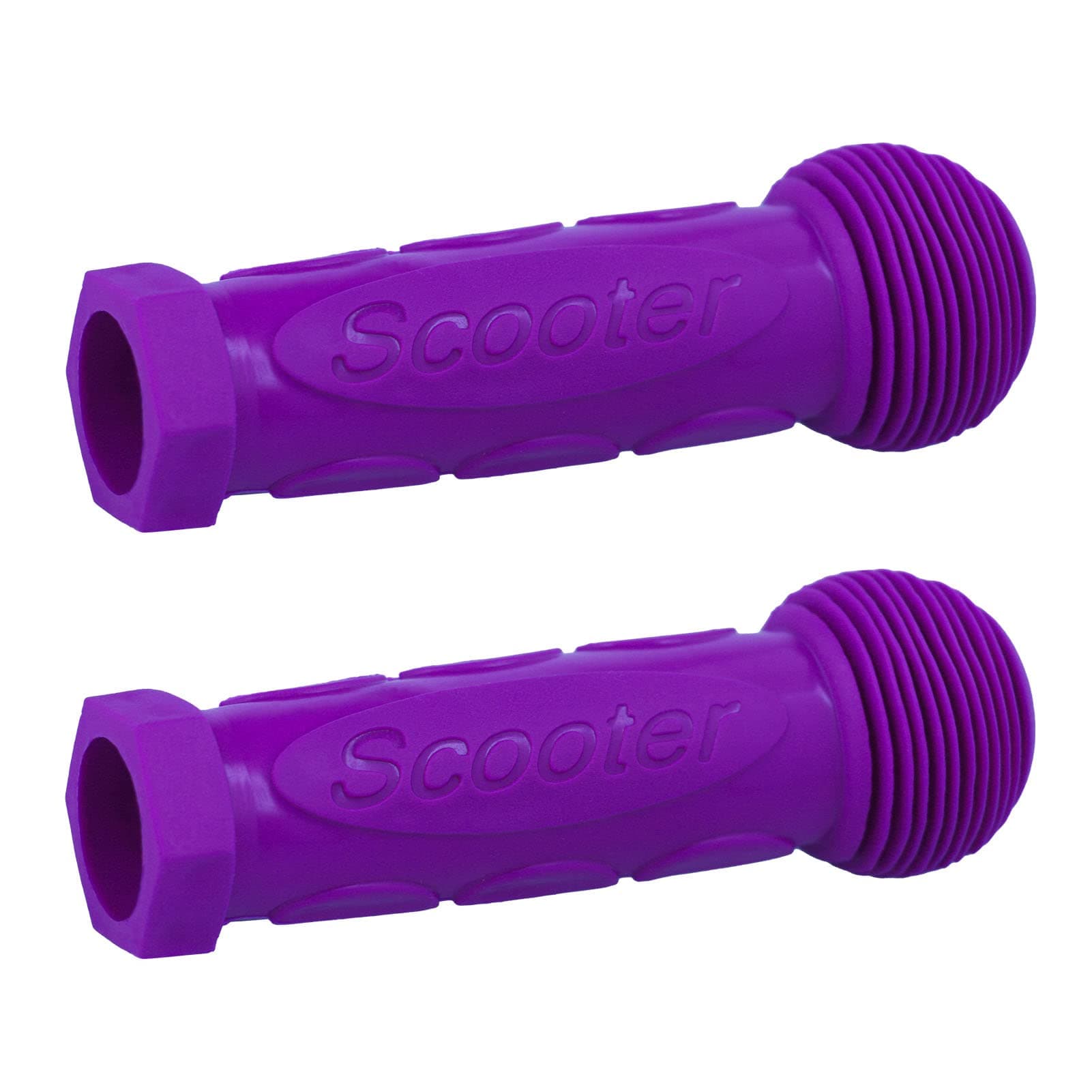 Kids Scooter Handle Grips Replacement Handlebars for 2/3/4 Wheels Child Kick Scooters Bike Rocking Car Push Cart, 9 Color Available, 2-Pack