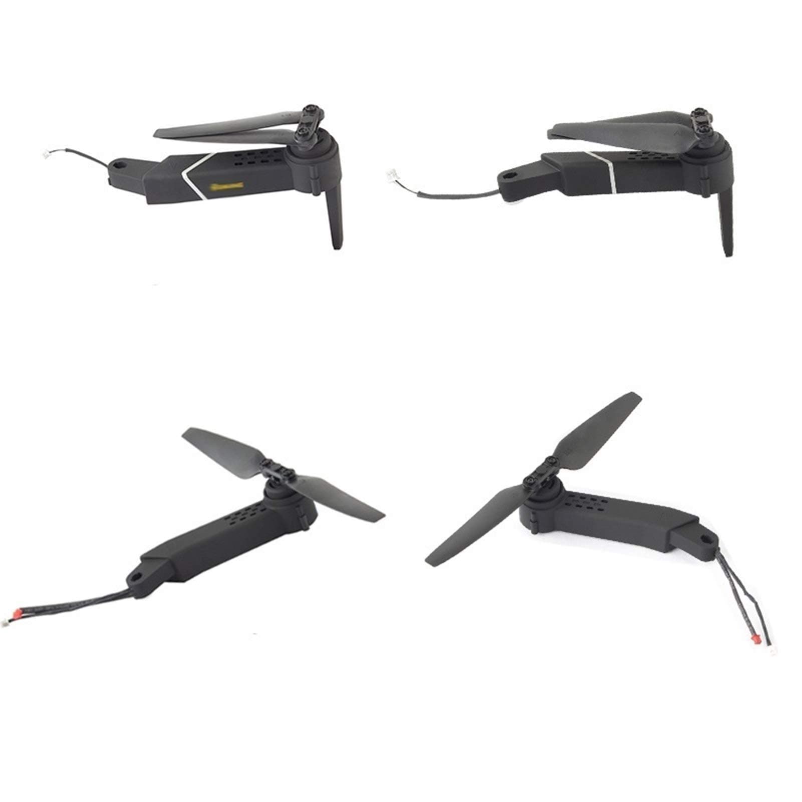 Propeller With Screws 1 Pcs Drone Arm/Fit For Eachine E520S GPS RC Drone Quadcopter Spare Parts Black A Xis Arms With Motor And Propeller Silent Flight Accessory (Color : All Set)