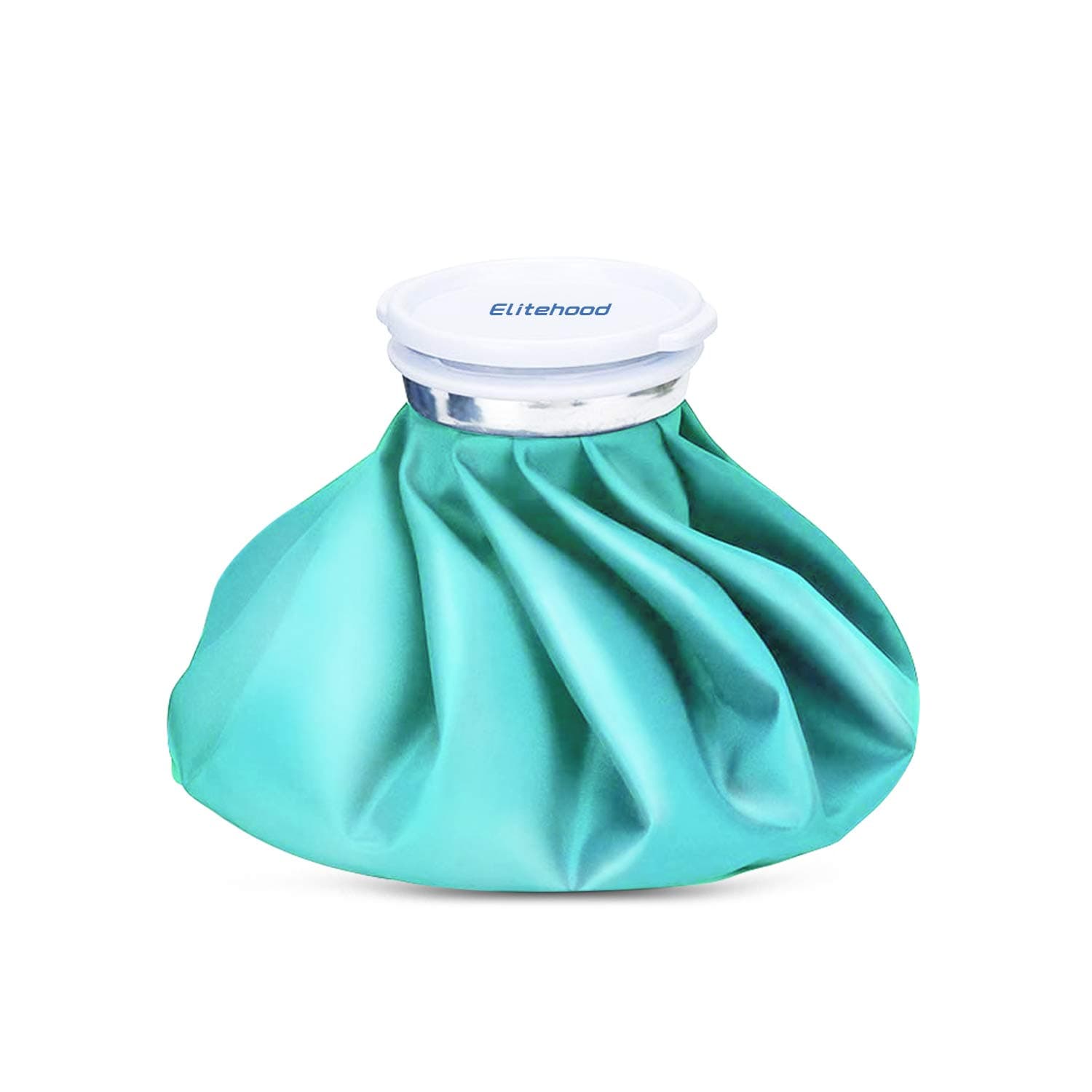 elitehood Ice Bag Ice Pack, 9’’ Reusable Ice Bag & Refillable Ice Pack Bag, Cold & Hot Therapy Ice Bag for Injuries Reusable Soft Blue Icepack for Pain Relief Headaches-Hot Therapy is 50-60℃/122-140℉