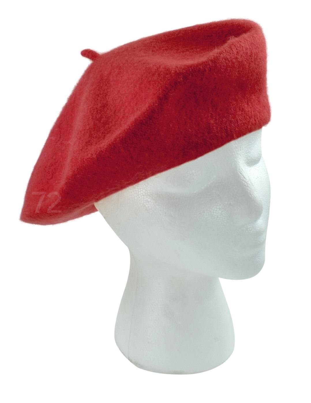 True Wool Beret Red For Women