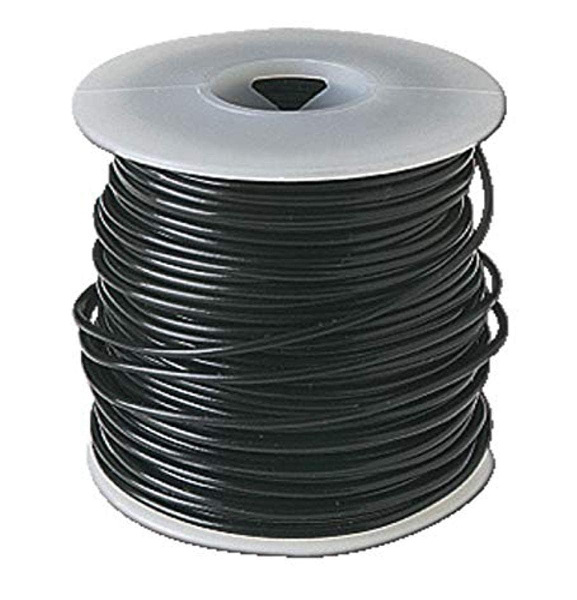 581148 Solid Conductor PVC Coated Hookup Wire, 22 Gauge, 100' Length, Black